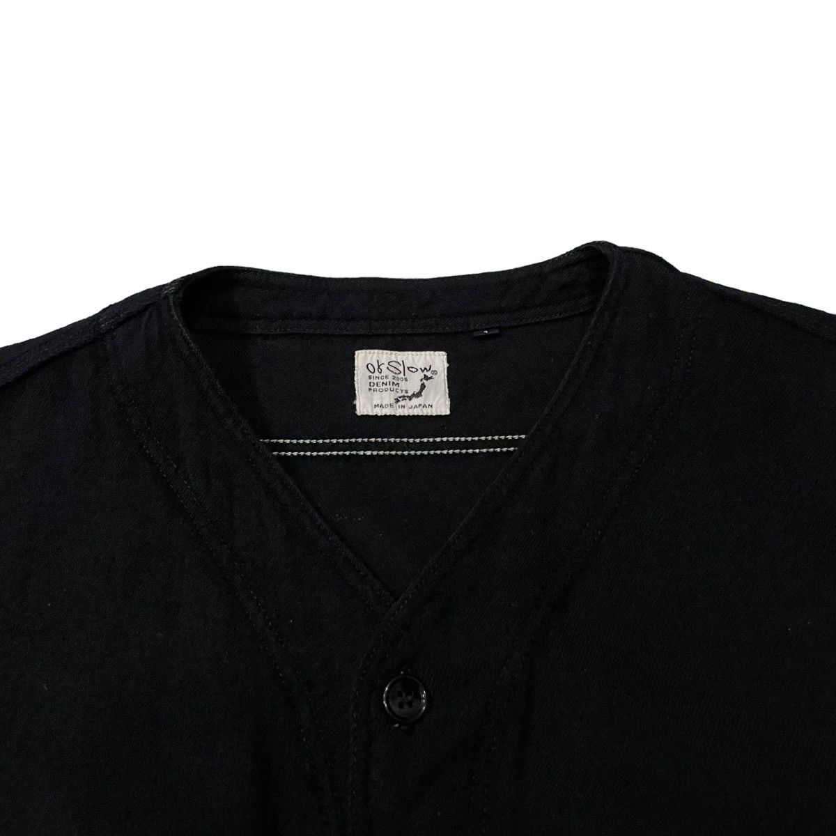 Orslow Vintage Orslow Denim Product Mandarin Collar Buttons Jacket Size US S / EU 44-46 / 1 - 17 Thumbnail