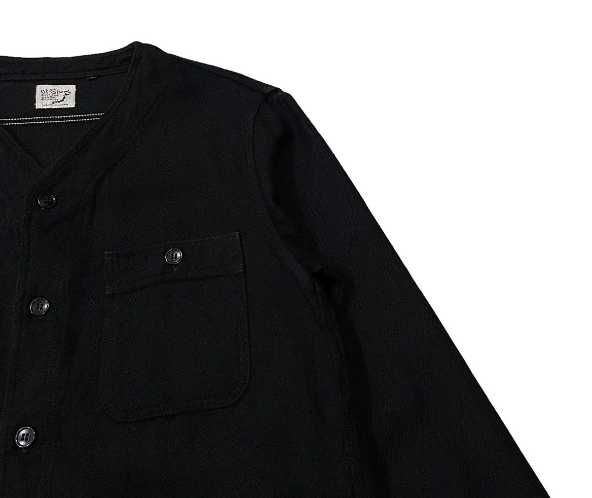 Orslow Vintage Orslow Denim Product Mandarin Collar Buttons Jacket Size US S / EU 44-46 / 1 - 2 Thumbnail