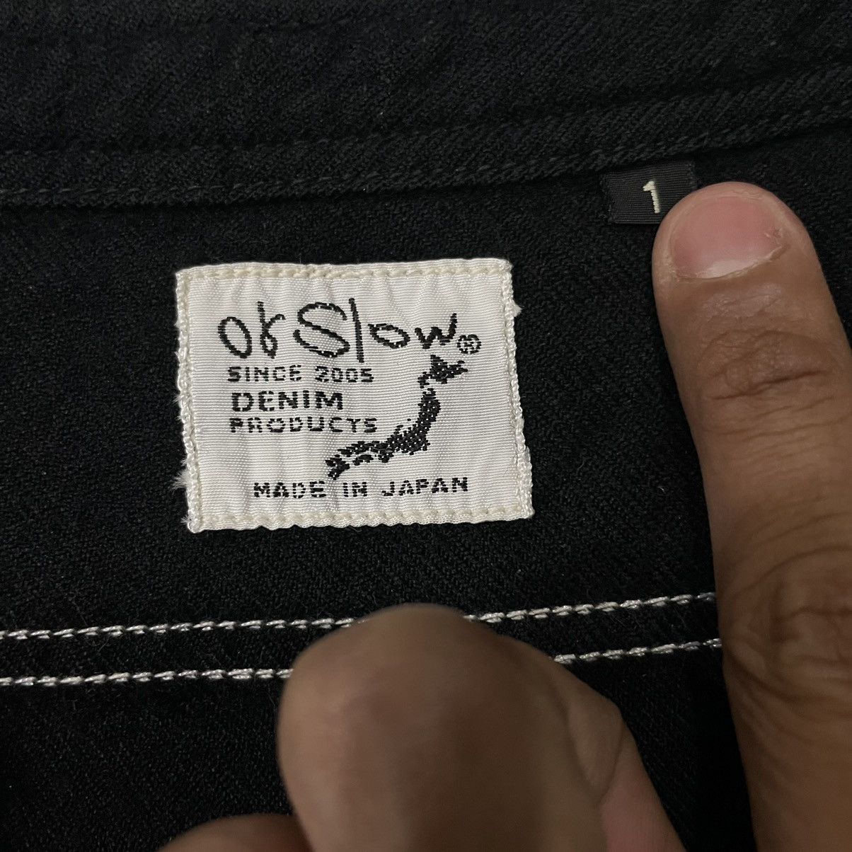Orslow Vintage Orslow Denim Product Mandarin Collar Buttons Jacket Size US S / EU 44-46 / 1 - 19 Thumbnail