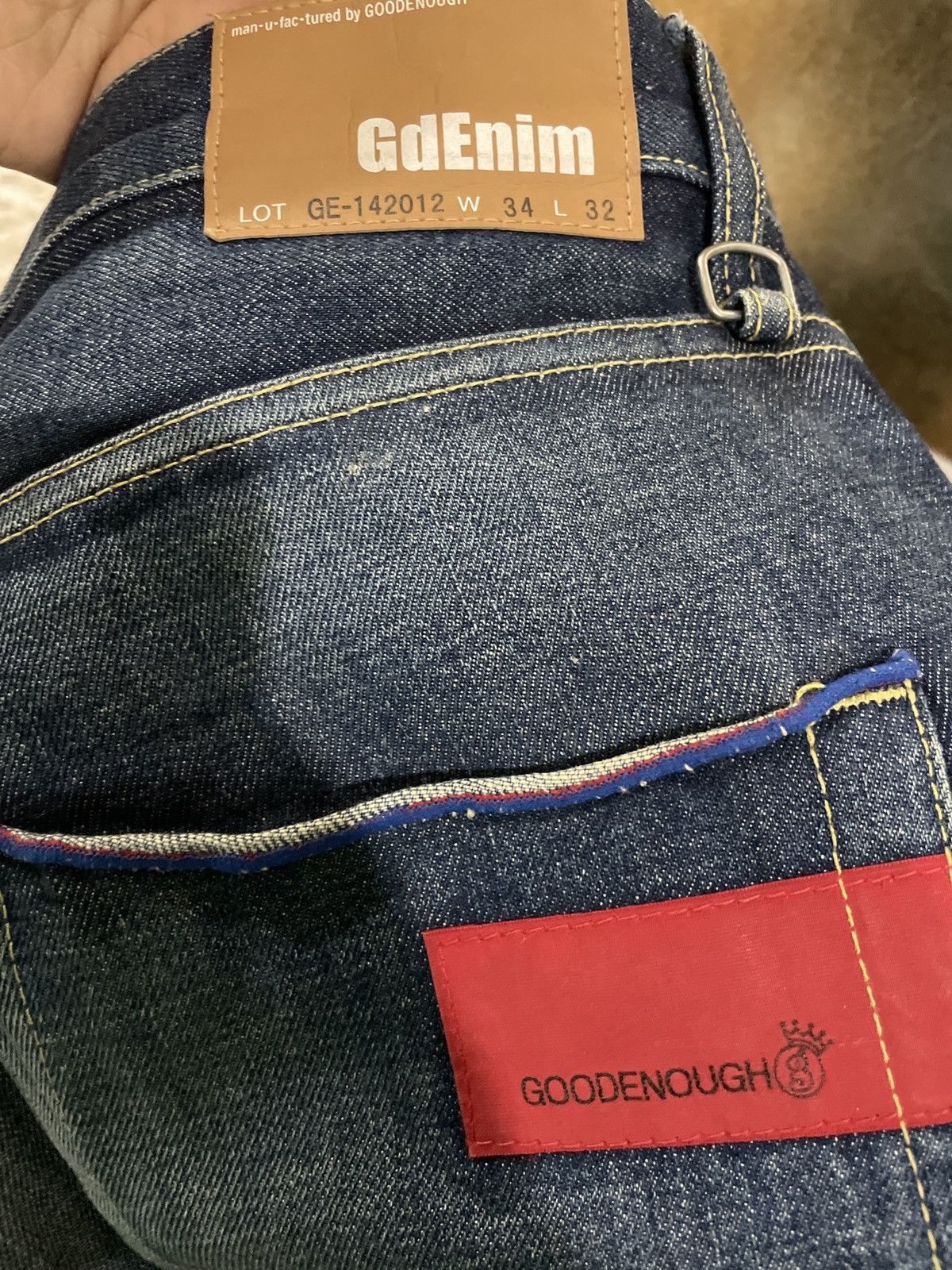 Fragment Design Archival clothing Goodenough GDEH UK by Hiroshi Fujiwara W34 Size US 34 / EU 50 - 12 Thumbnail
