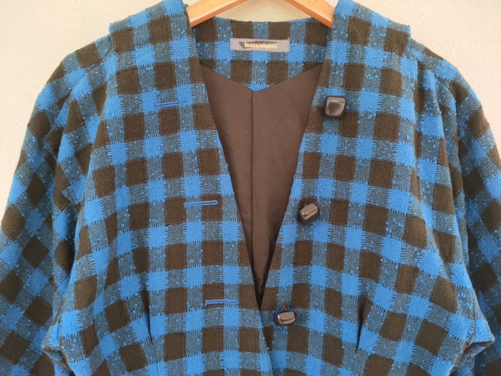 Issey Miyake Issey Miyake Checkered Jacket Size XS / US 0-2 / IT 36-38 - 3 Thumbnail