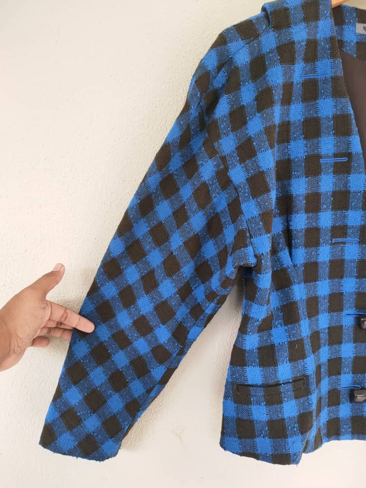 Issey Miyake Issey Miyake Checkered Jacket Size XS / US 0-2 / IT 36-38 - 5 Thumbnail
