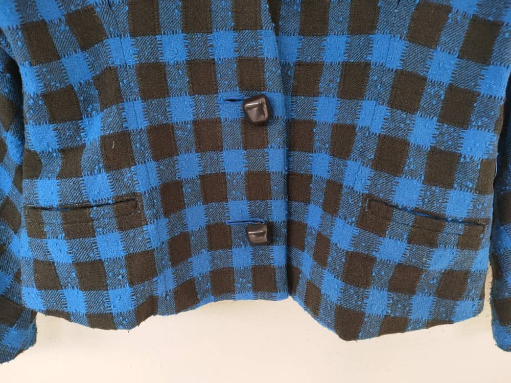 Issey Miyake Issey Miyake Checkered Jacket Size XS / US 0-2 / IT 36-38 - 4 Thumbnail