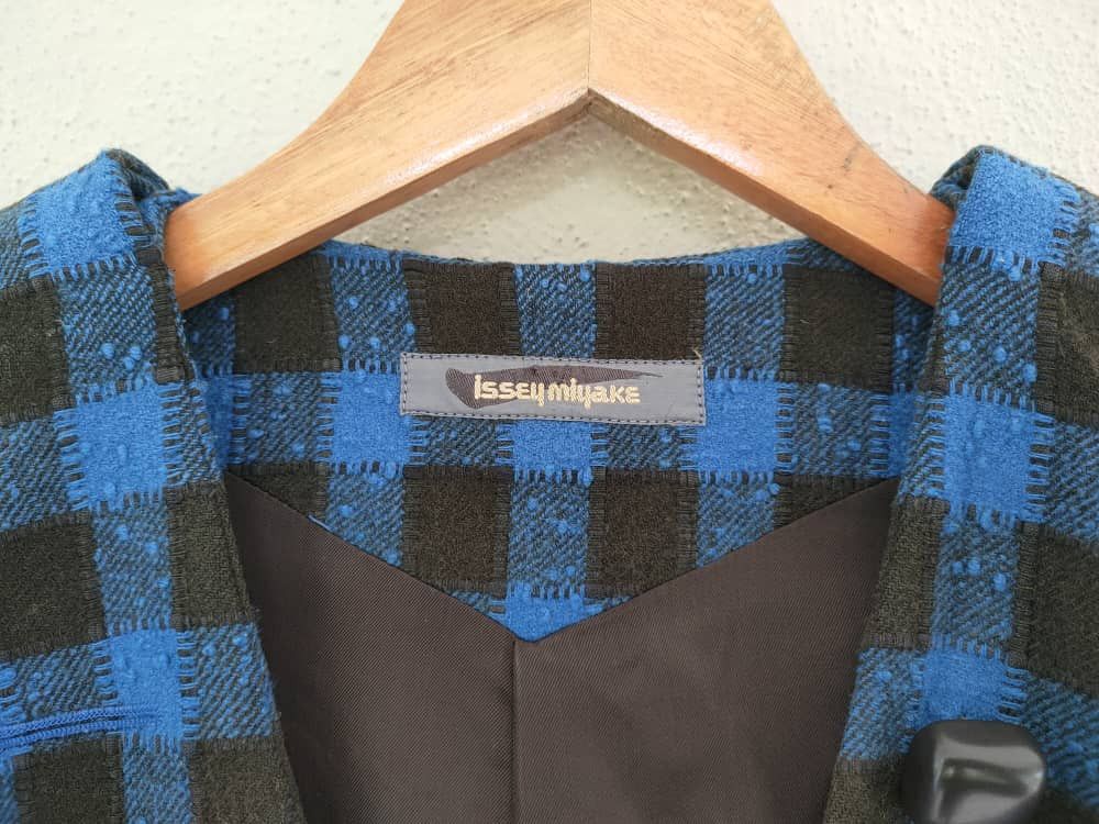 Issey Miyake Issey Miyake Checkered Jacket Size XS / US 0-2 / IT 36-38 - 7 Thumbnail
