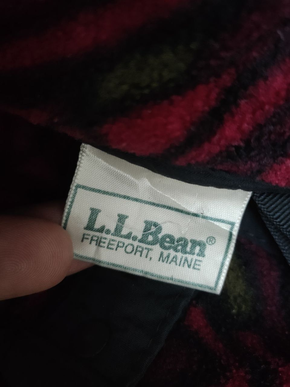 L.L. Bean Vintage L.L. Bean printed Fleece Size US M / EU 48-50 / 2 - 3 Thumbnail