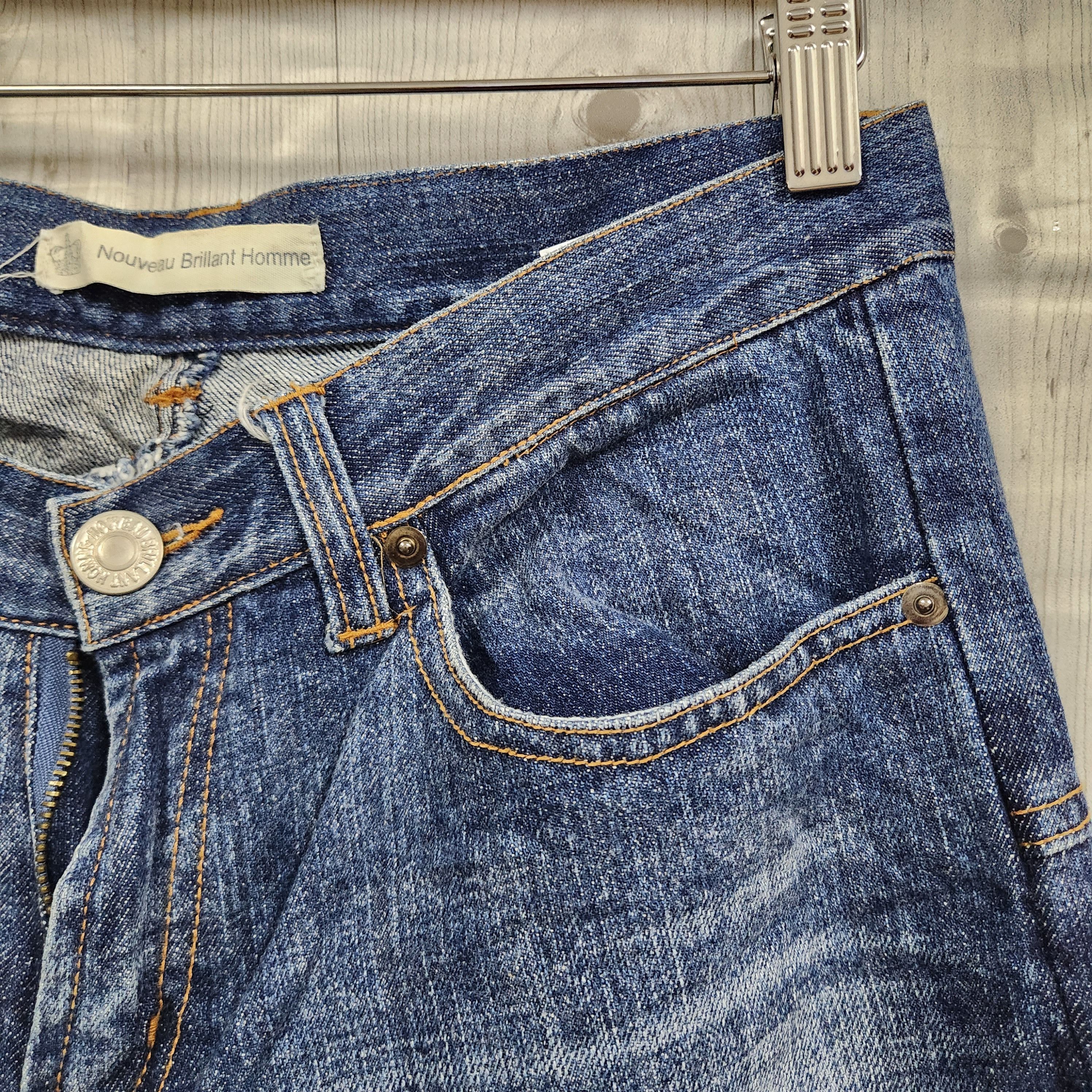 14th Addiction × If Six Was Nine Flared Seditionaries Homme Japan Denim Pockets Jeans Size US 30 / EU 46 - 4 Thumbnail