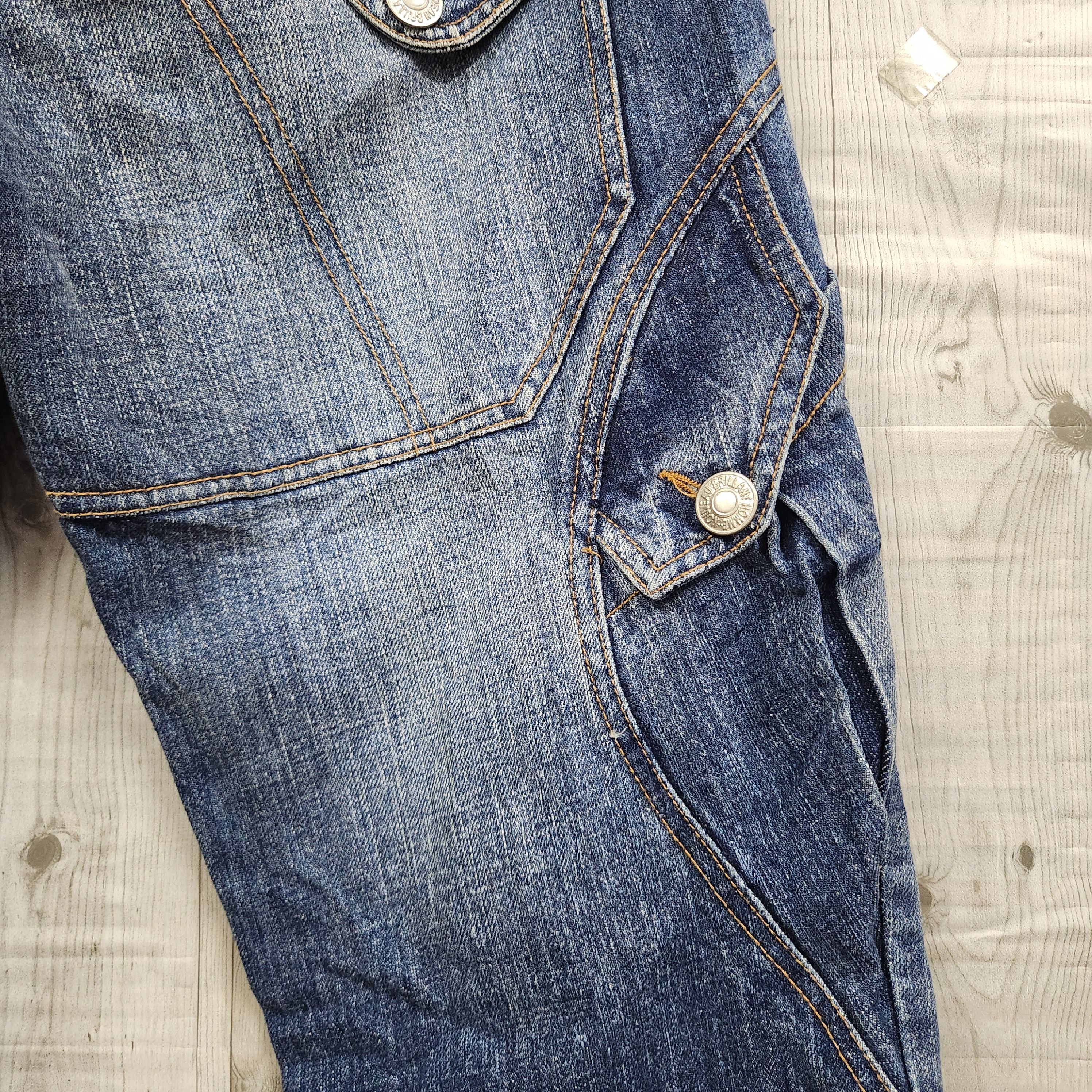 14th Addiction × If Six Was Nine Flared Seditionaries Homme Japan Denim Pockets Jeans Size US 30 / EU 46 - 13 Thumbnail