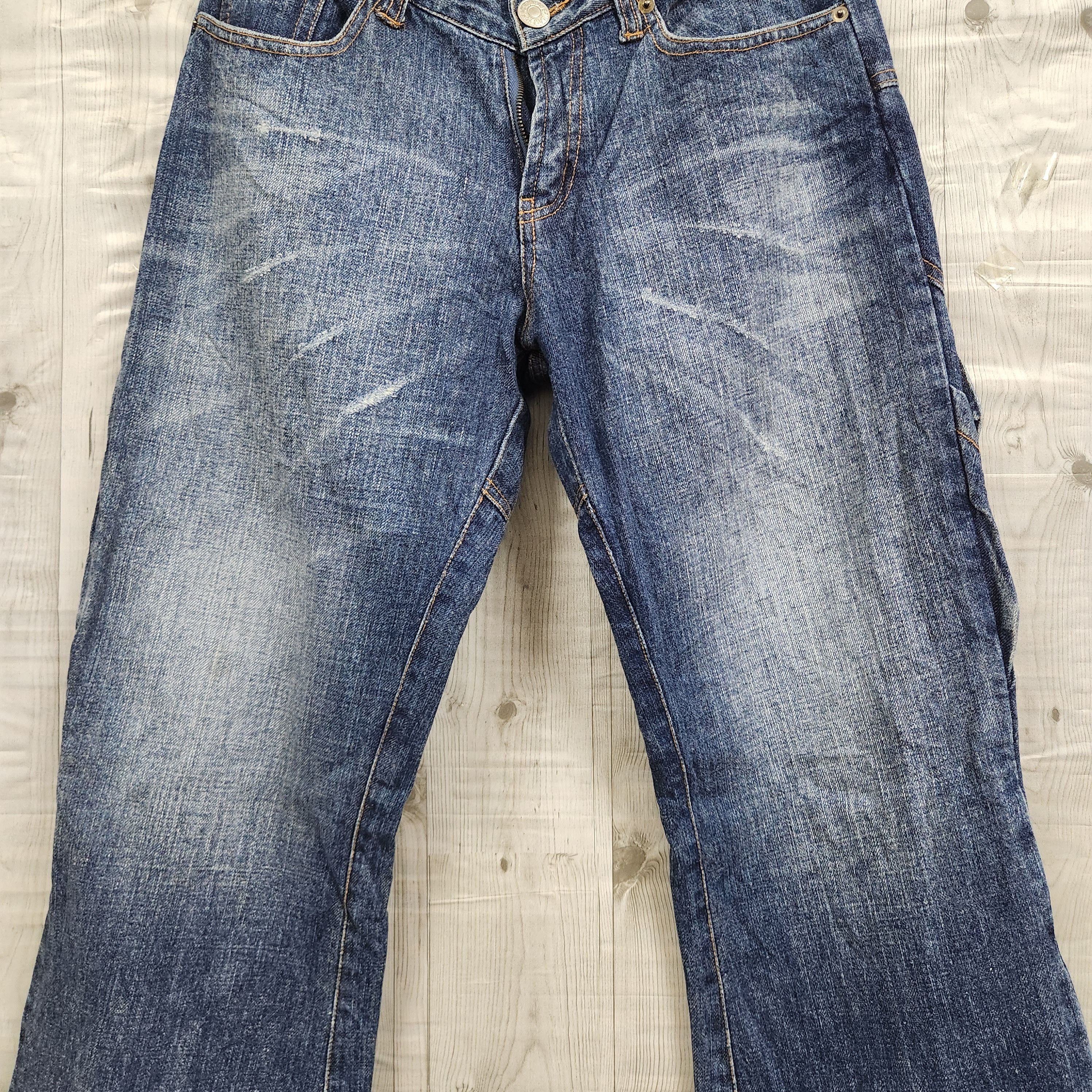 14th Addiction × If Six Was Nine Flared Seditionaries Homme Japan Denim Pockets Jeans Size US 30 / EU 46 - 6 Thumbnail