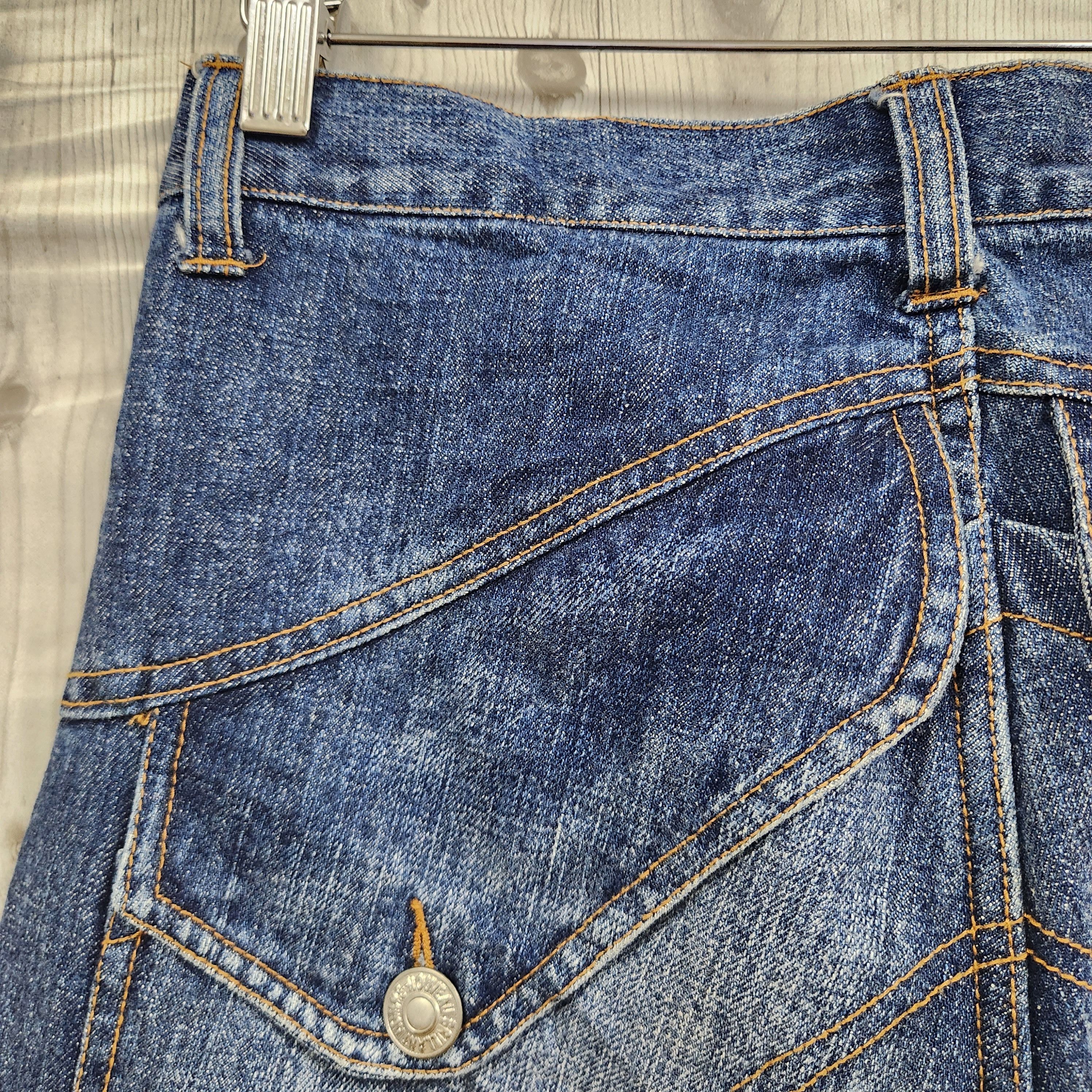 14th Addiction × If Six Was Nine Flared Seditionaries Homme Japan Denim Pockets Jeans Size US 30 / EU 46 - 11 Thumbnail