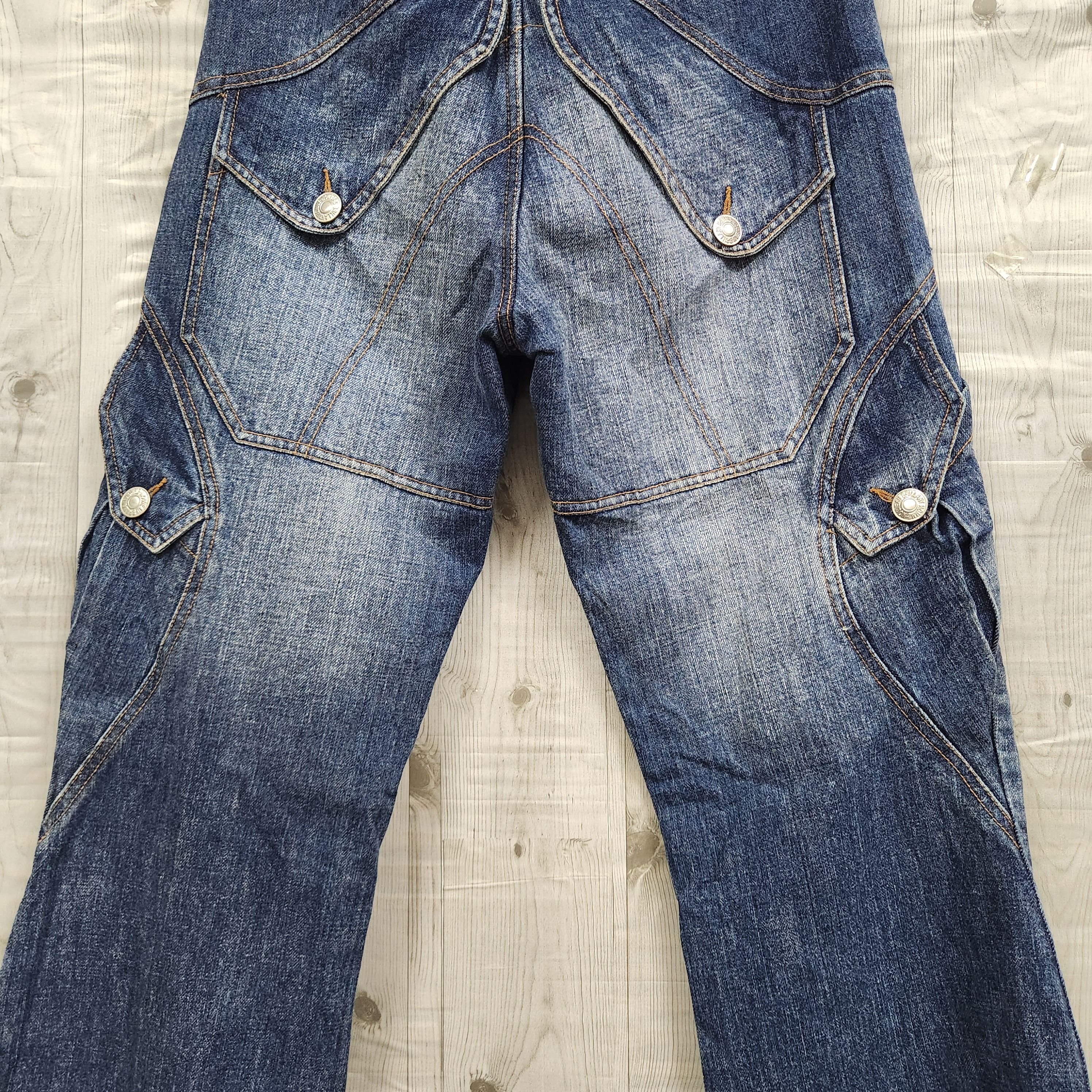 14th Addiction × If Six Was Nine Flared Seditionaries Homme Japan Denim Pockets Jeans Size US 30 / EU 46 - 14 Thumbnail