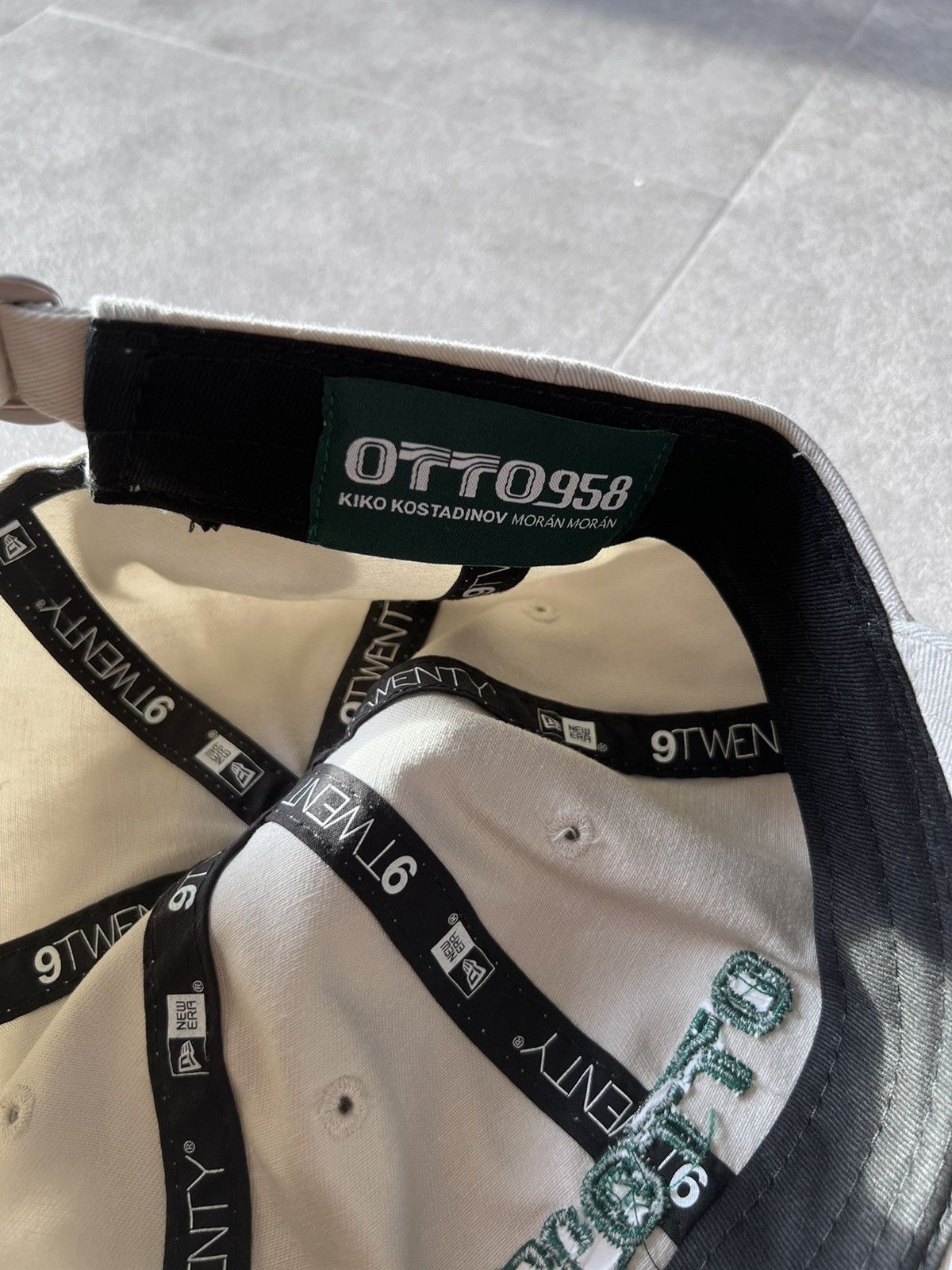 Kiko Kostadinov OTTO 958 Logo Hat - Stone Size ONE SIZE - 3 Thumbnail
