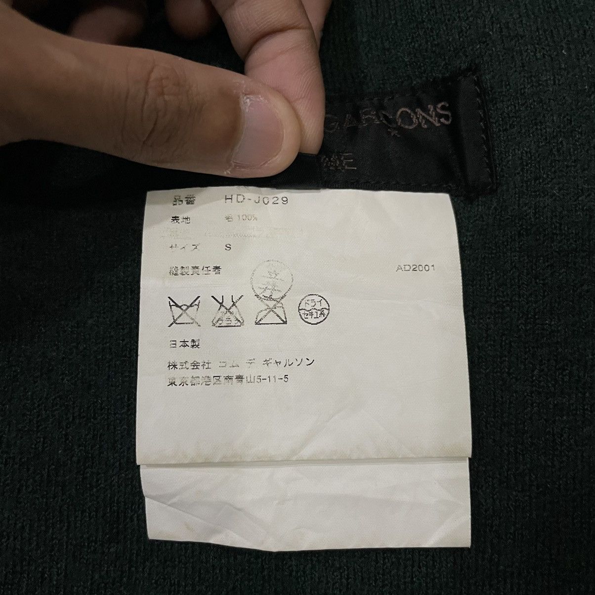 Comme des Garcons ❄️AW2001❄️Vintage Comme Des Garcons Homme Neck Button Jacket Size US S / EU 44-46 / 1 - 22 Thumbnail