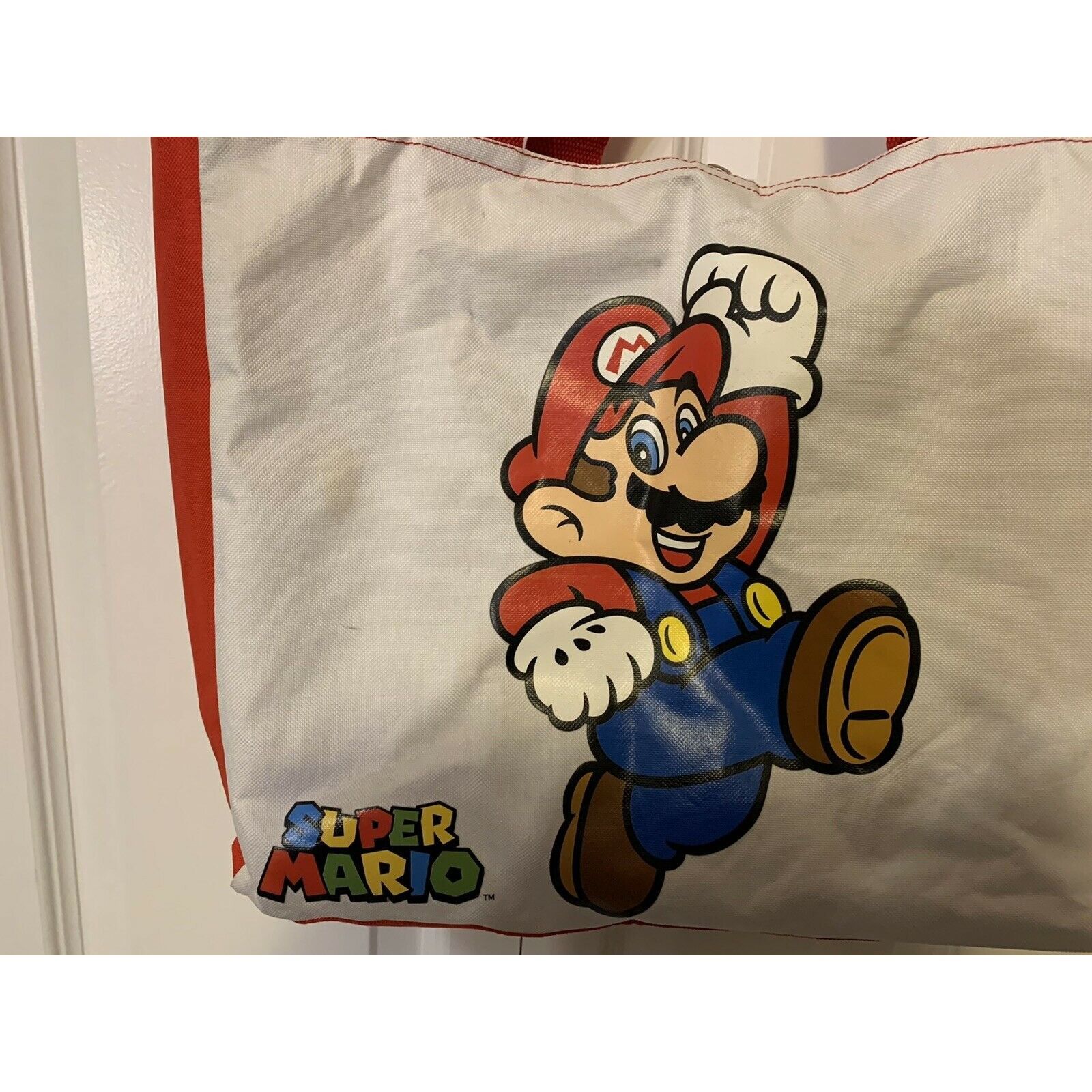 Nintendo Nintendo Super Mario Tote Bag Purse HTF Controller Gear Size ONE SIZE - 1 Thumbnail