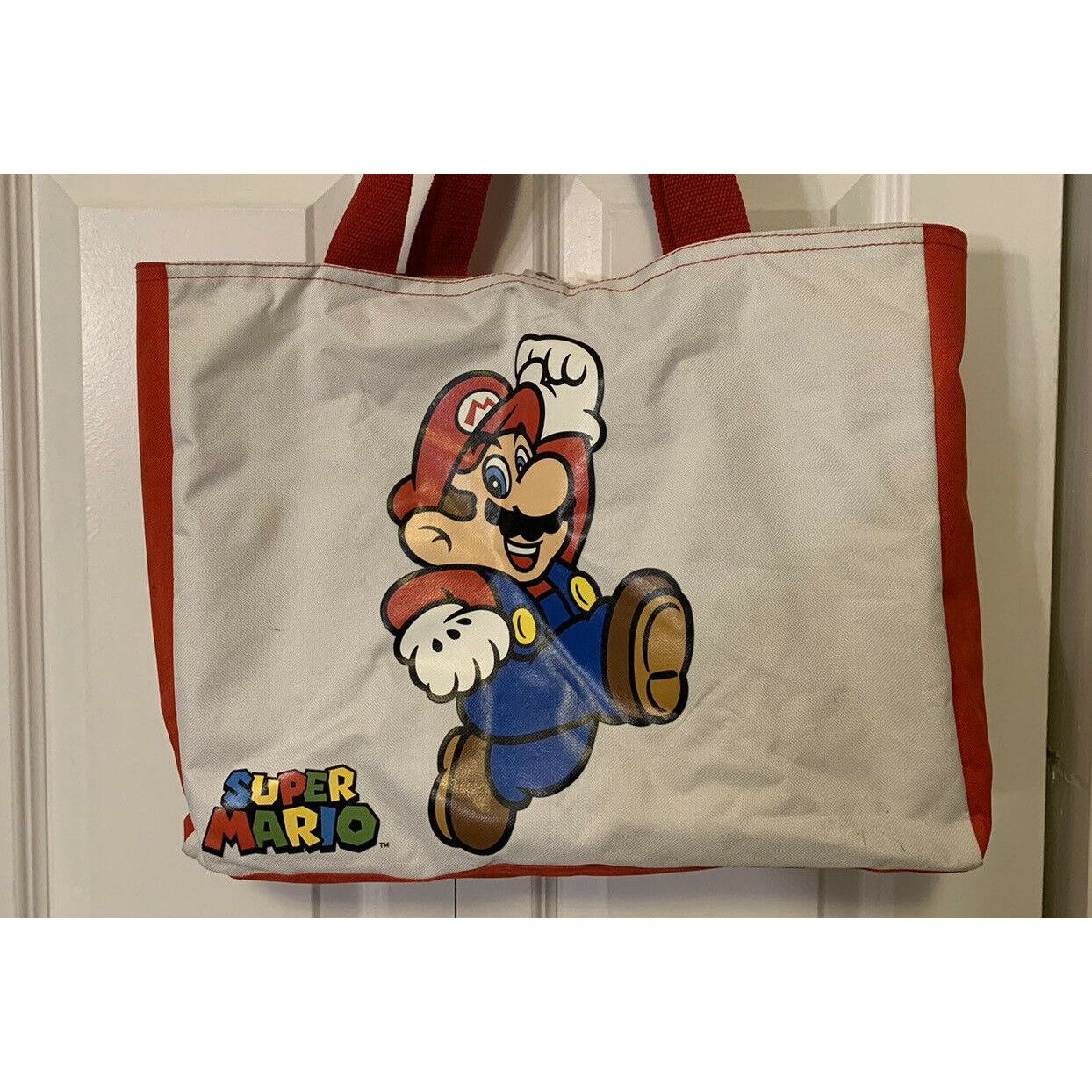 Nintendo Nintendo Super Mario Tote Bag Purse HTF Controller Gear Size ONE SIZE - 3 Thumbnail