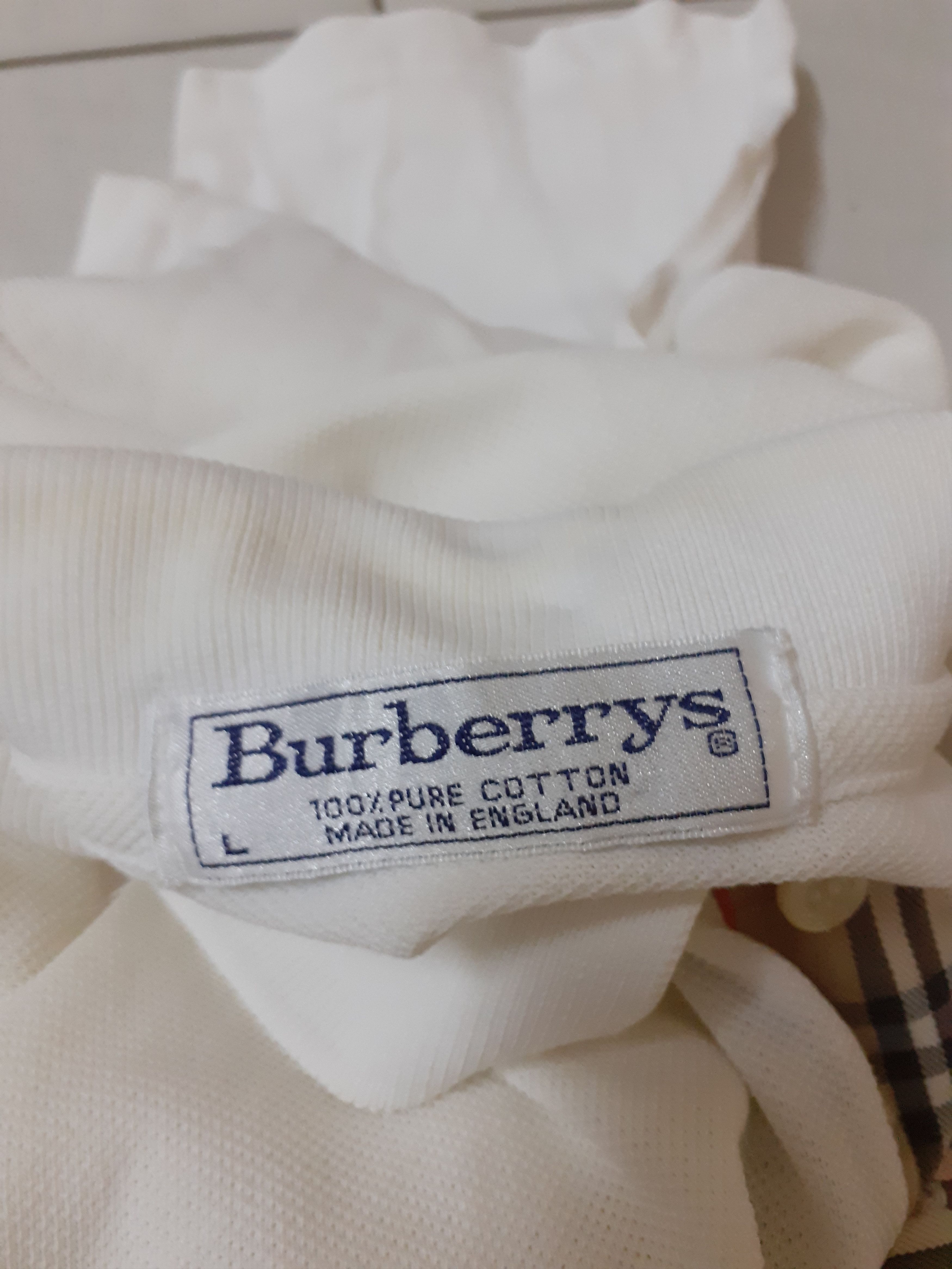 Burberry × Burberry Prorsum Burberry Polo Shirt Made In England Size US L / EU 52-54 / 3 - 6 Thumbnail