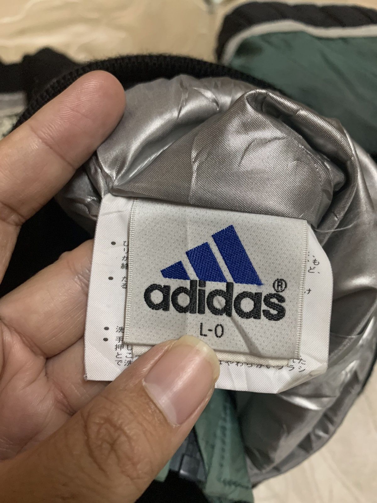 Adidas Vintage 90’s Adidas Puffer Bomber Jacket Size US L / EU 52-54 / 3 - 10 Thumbnail