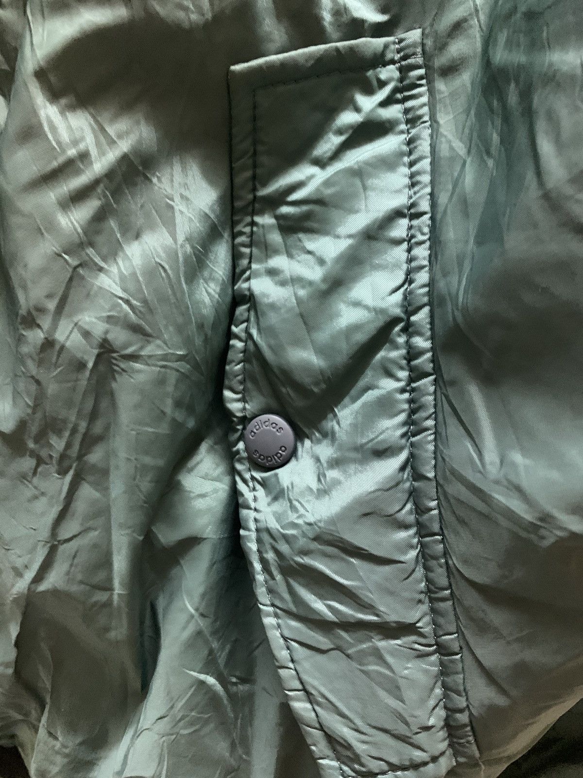 Adidas Vintage 90’s Adidas Puffer Bomber Jacket Size US L / EU 52-54 / 3 - 4 Thumbnail