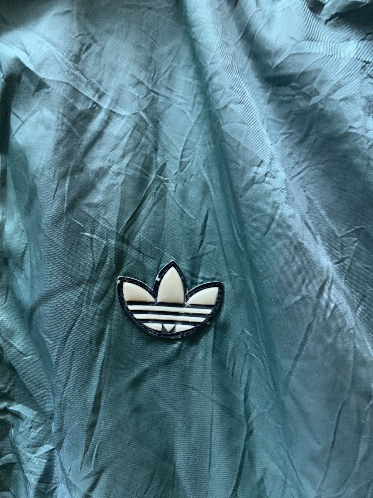Adidas Vintage 90’s Adidas Puffer Bomber Jacket Size US L / EU 52-54 / 3 - 3 Thumbnail