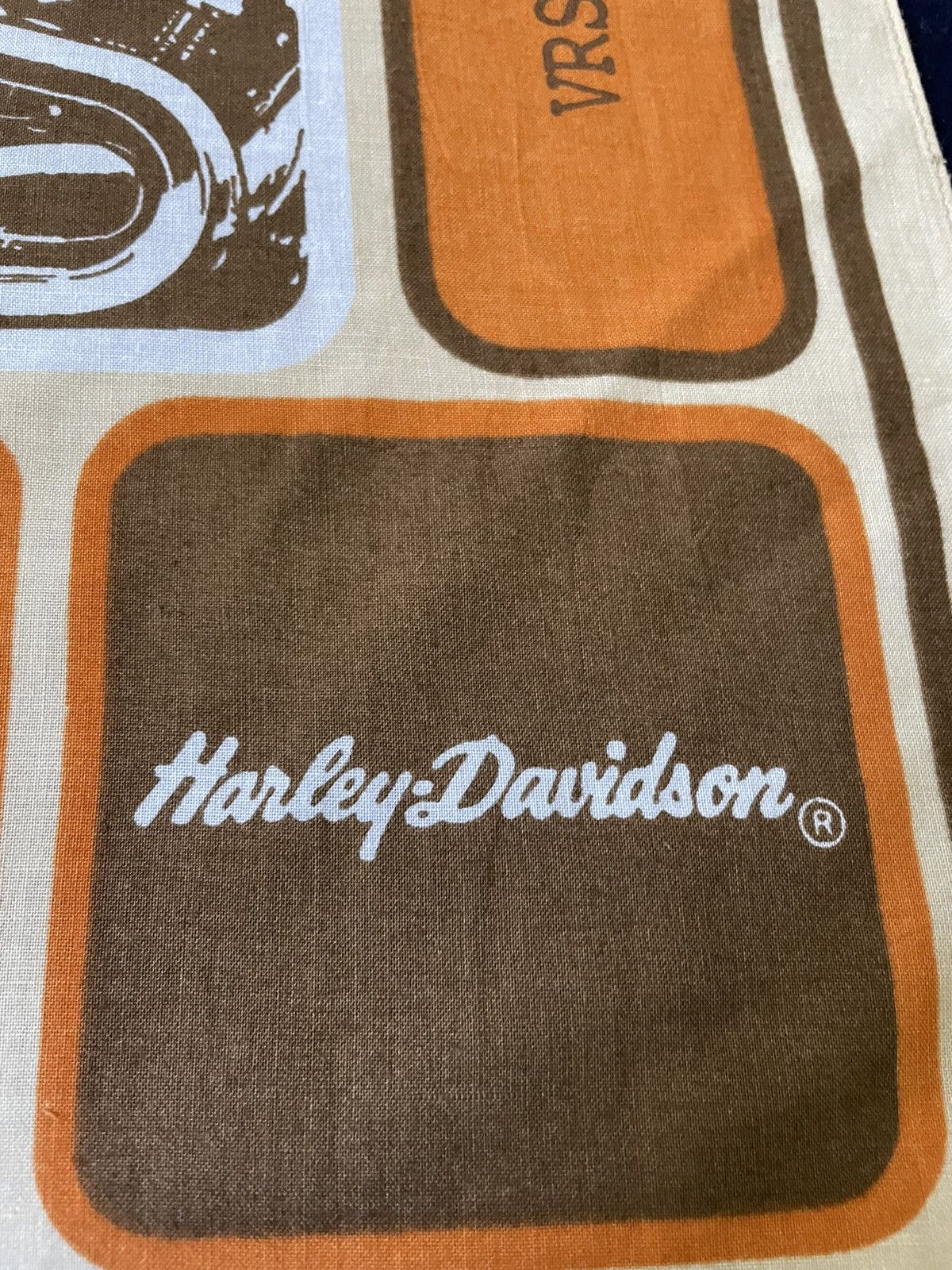 Harley Davidson × Other × Vintage Harley Davidson USA Handkerchief/Neckerchief/Bandana Size ONE SIZE - 4 Thumbnail