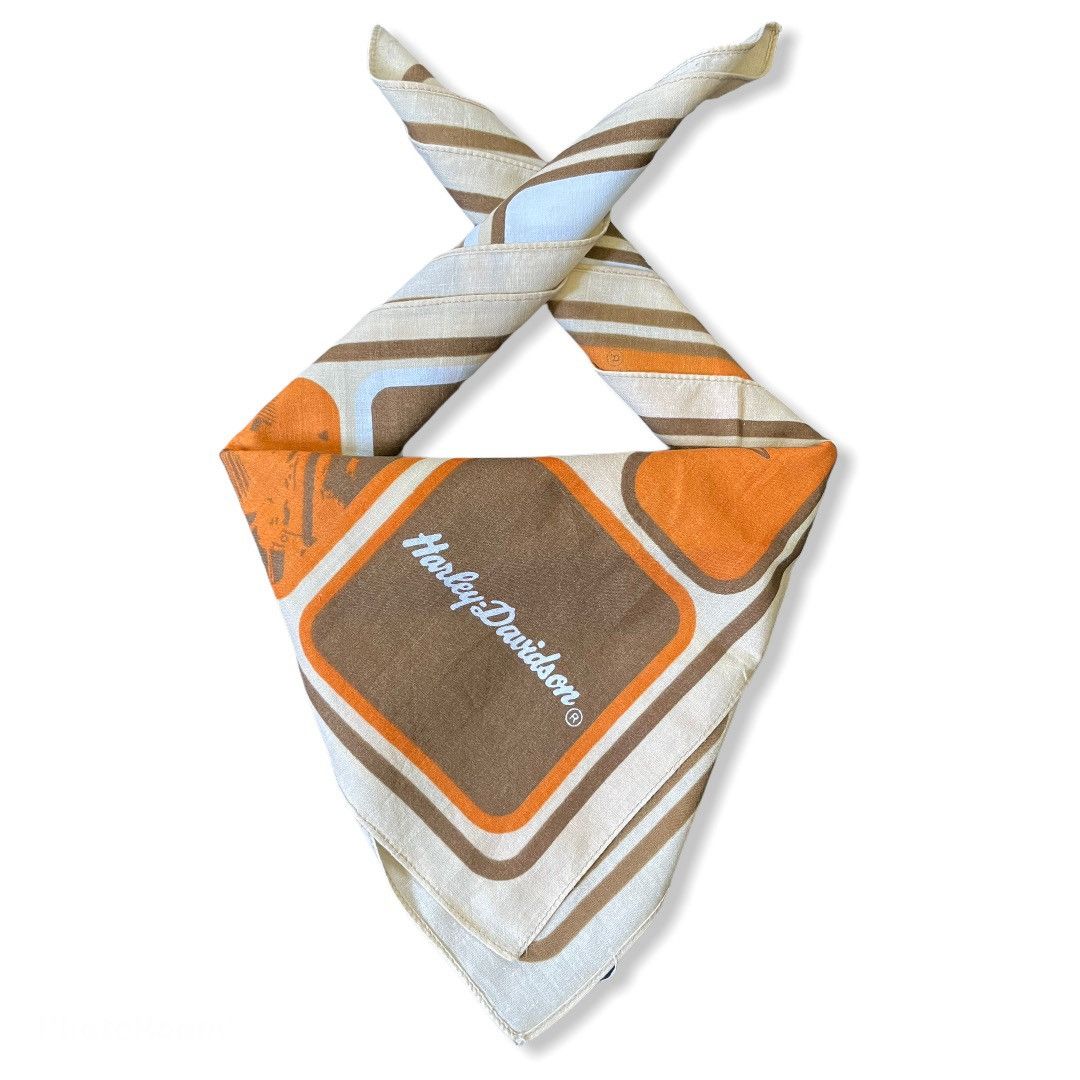Harley Davidson USA Handkerchief/Neckerchief/Bandana