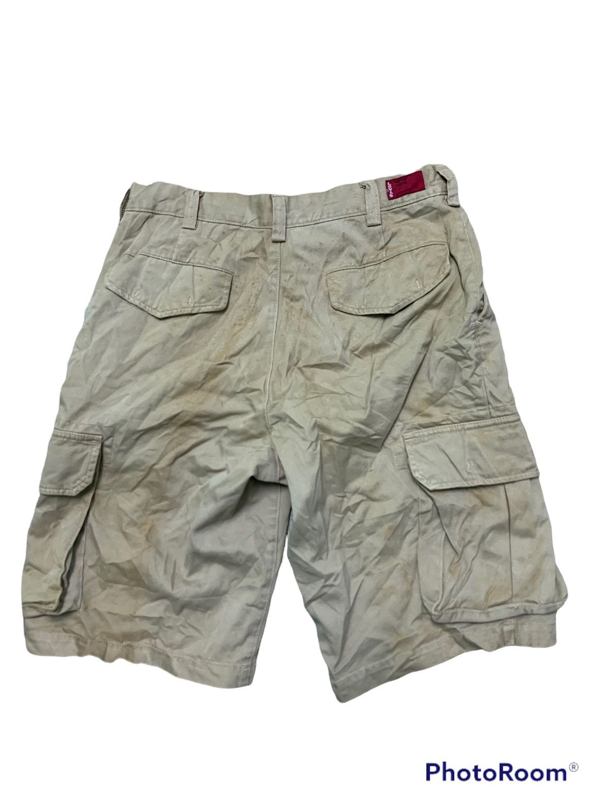 Japanese Brand × Levi's × Vintage Nice Vintage Levi’s Red Tab Chinos Cargo Short Pants Size US 32 / EU 48 - 2 Thumbnail