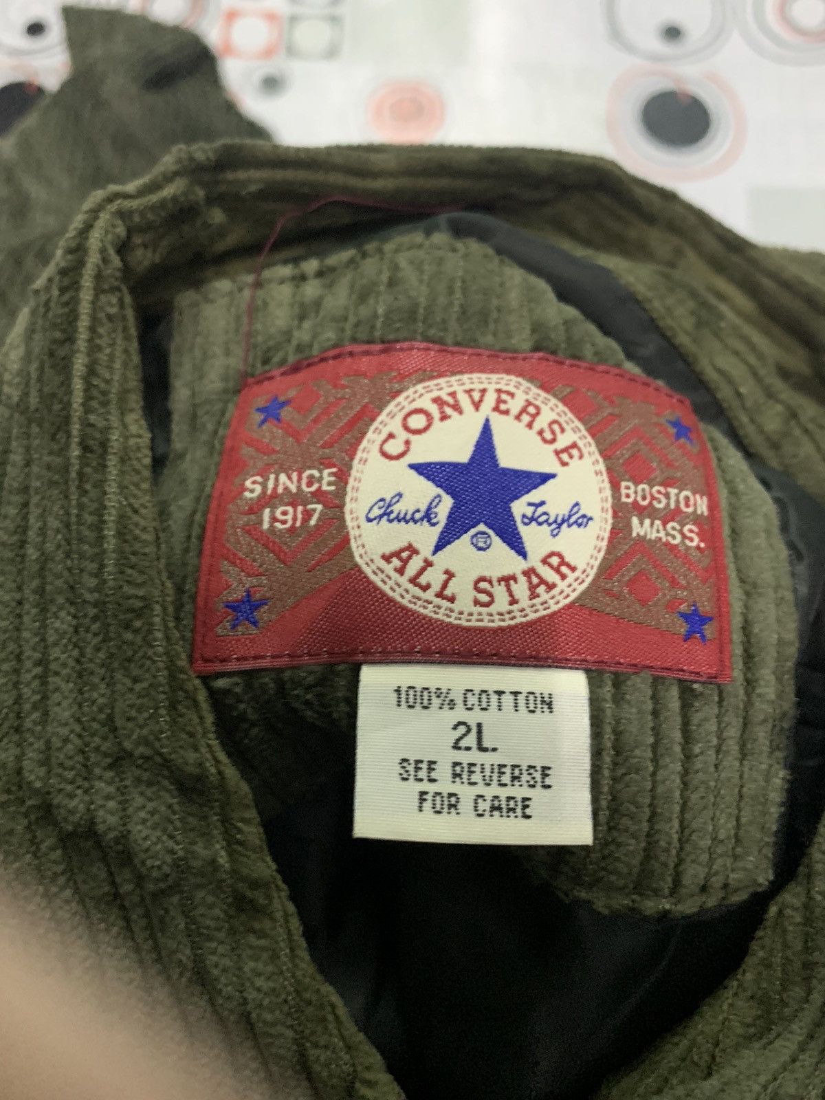 Converse × Vintage Nice Converse Coudroy Jacket Size US XXL / EU 58 / 5 - 7 Thumbnail