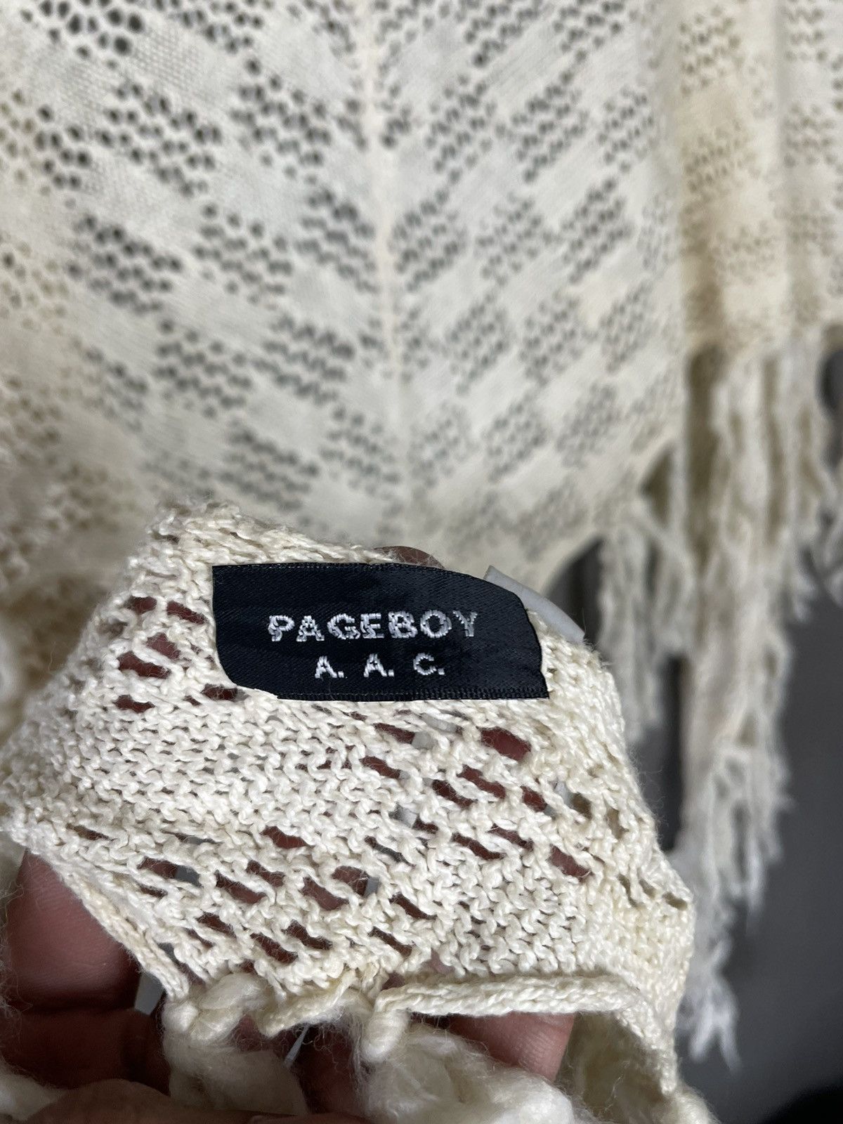 Japanese Brand × Other Page boy Scarf / ponco Size ONE SIZE - 4 Thumbnail