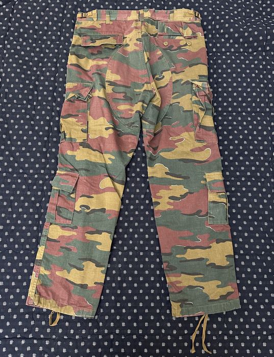 Supreme Supreme FW18 Belgian Jigsaw Camo Cargo Pants 34 | Grailed