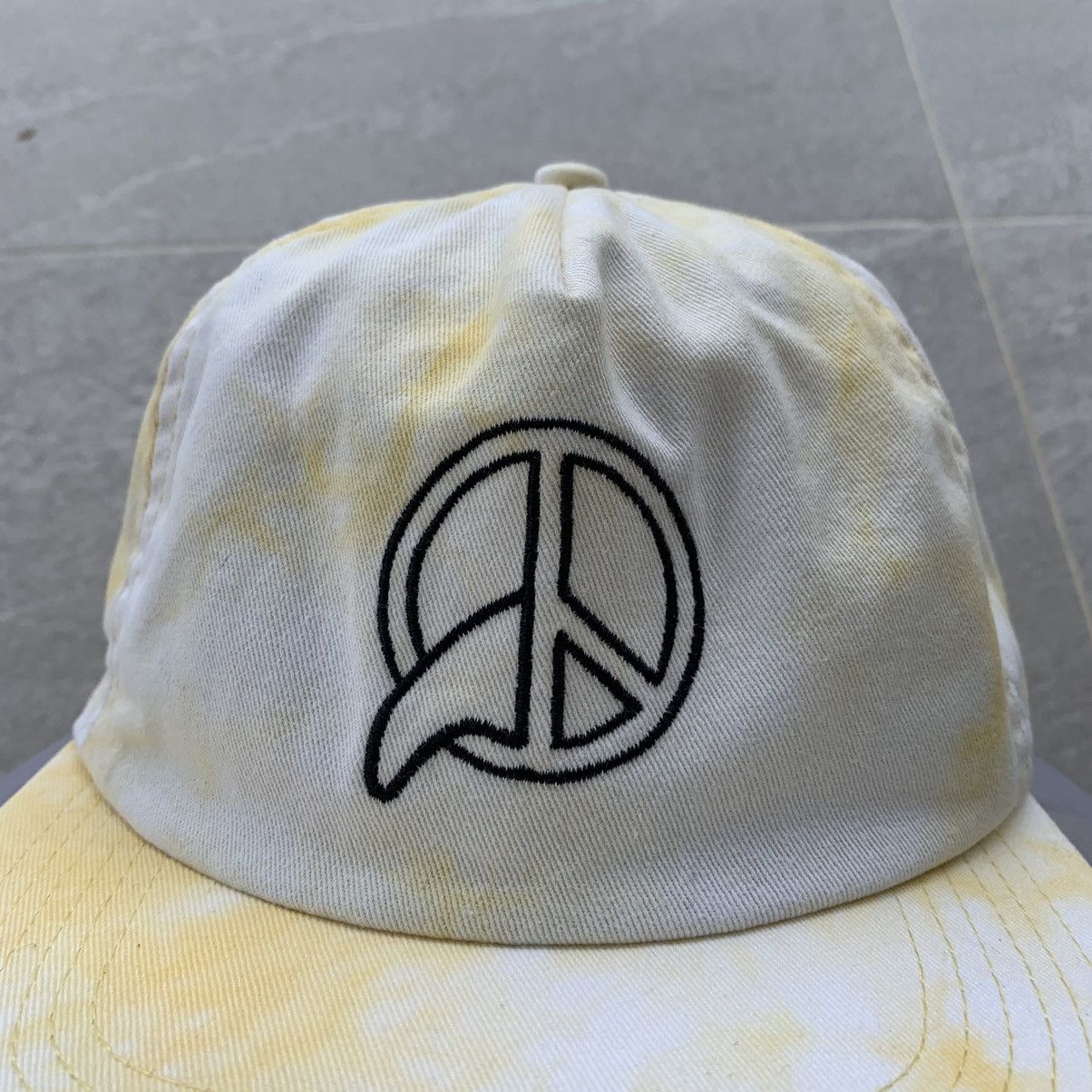 Other TCSS tie dye cap spell out peace logo.. world peace Size ONE SIZE - 4 Thumbnail