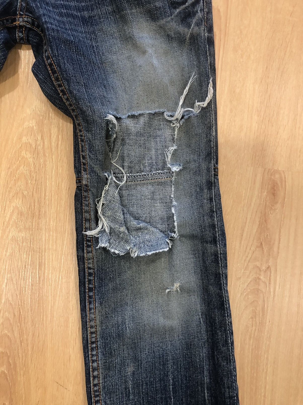PPFM PPFM Distressed Denim Size US 31 - 6 Thumbnail