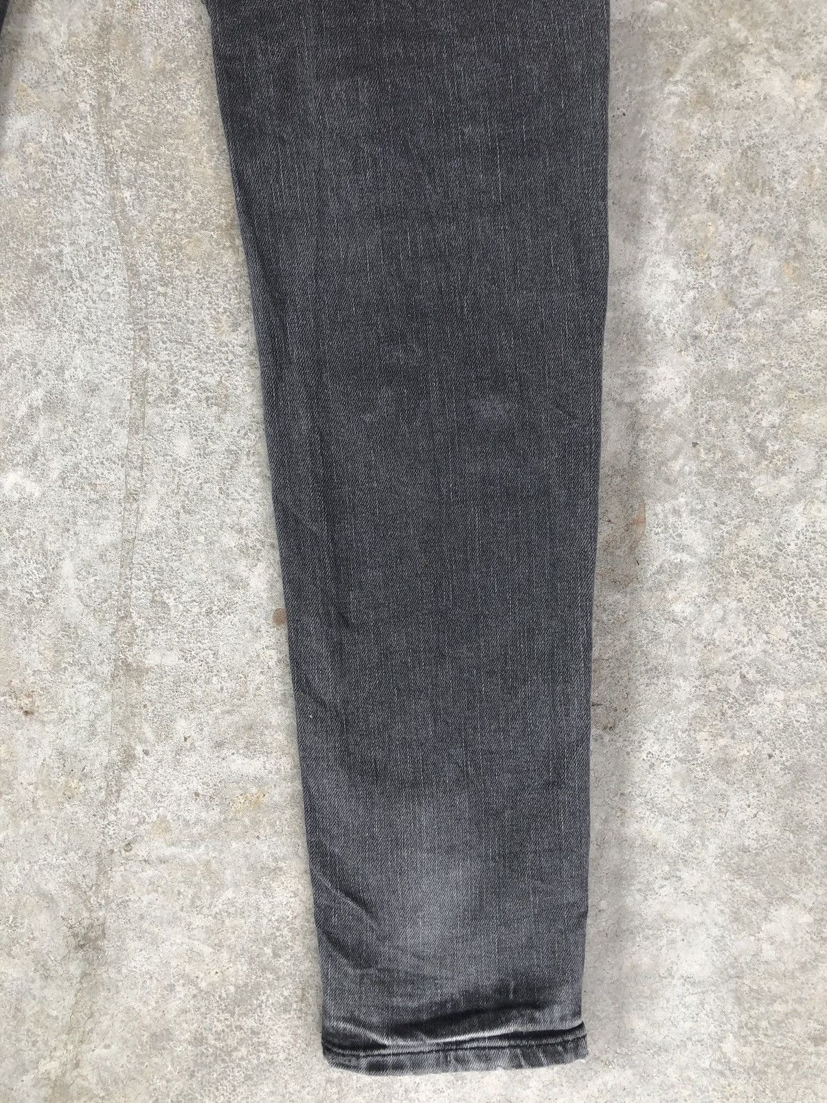 Who Decides War Japanese Monki Skinny Jeans Distressed Jeans Patchwork Denim Size US 29 - 12 Thumbnail