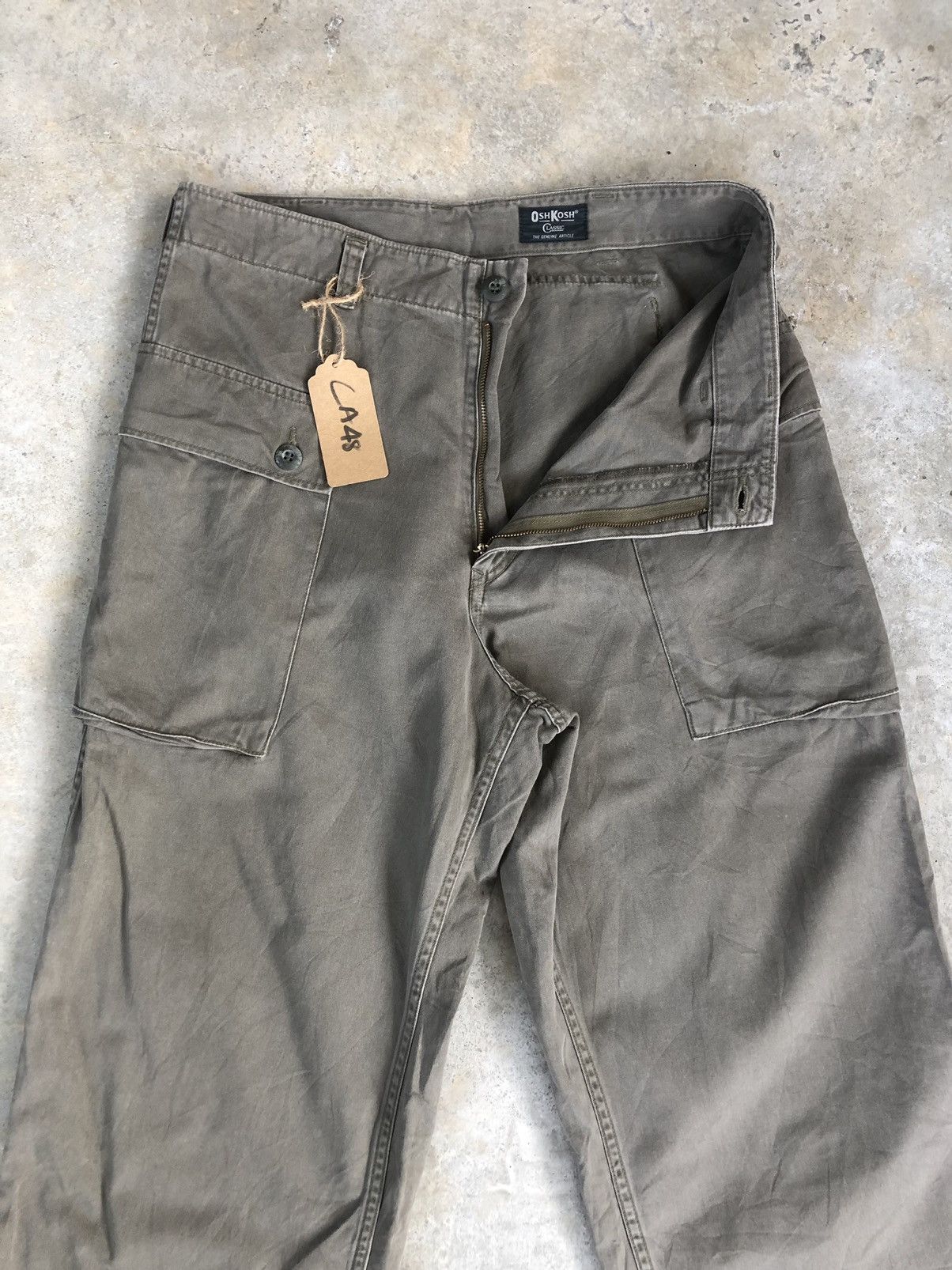 Oshkosh Vintage Oshkosh Monkey Pants Baggy Size US 33 - 7 Thumbnail