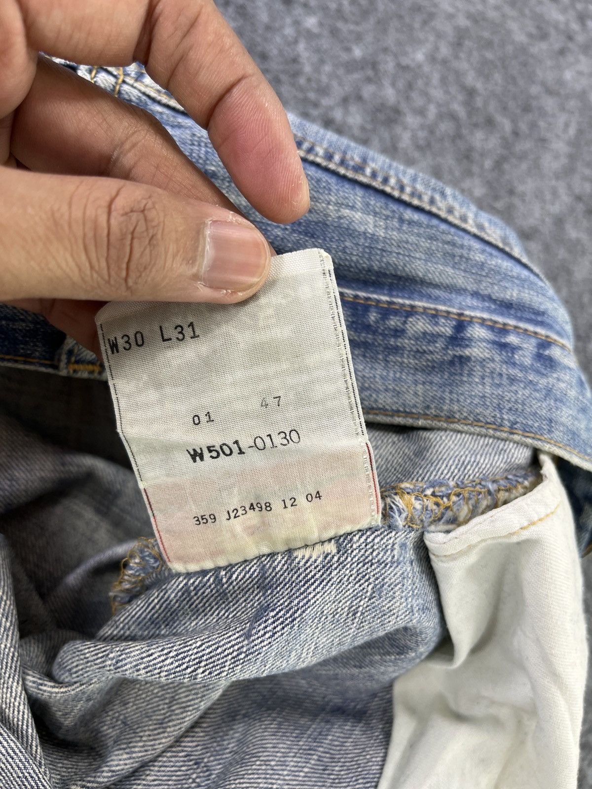 Levi's × Vintage Vintage Levi's 501 Jeans - J816 Size US 32 / EU 48 - 8 Thumbnail