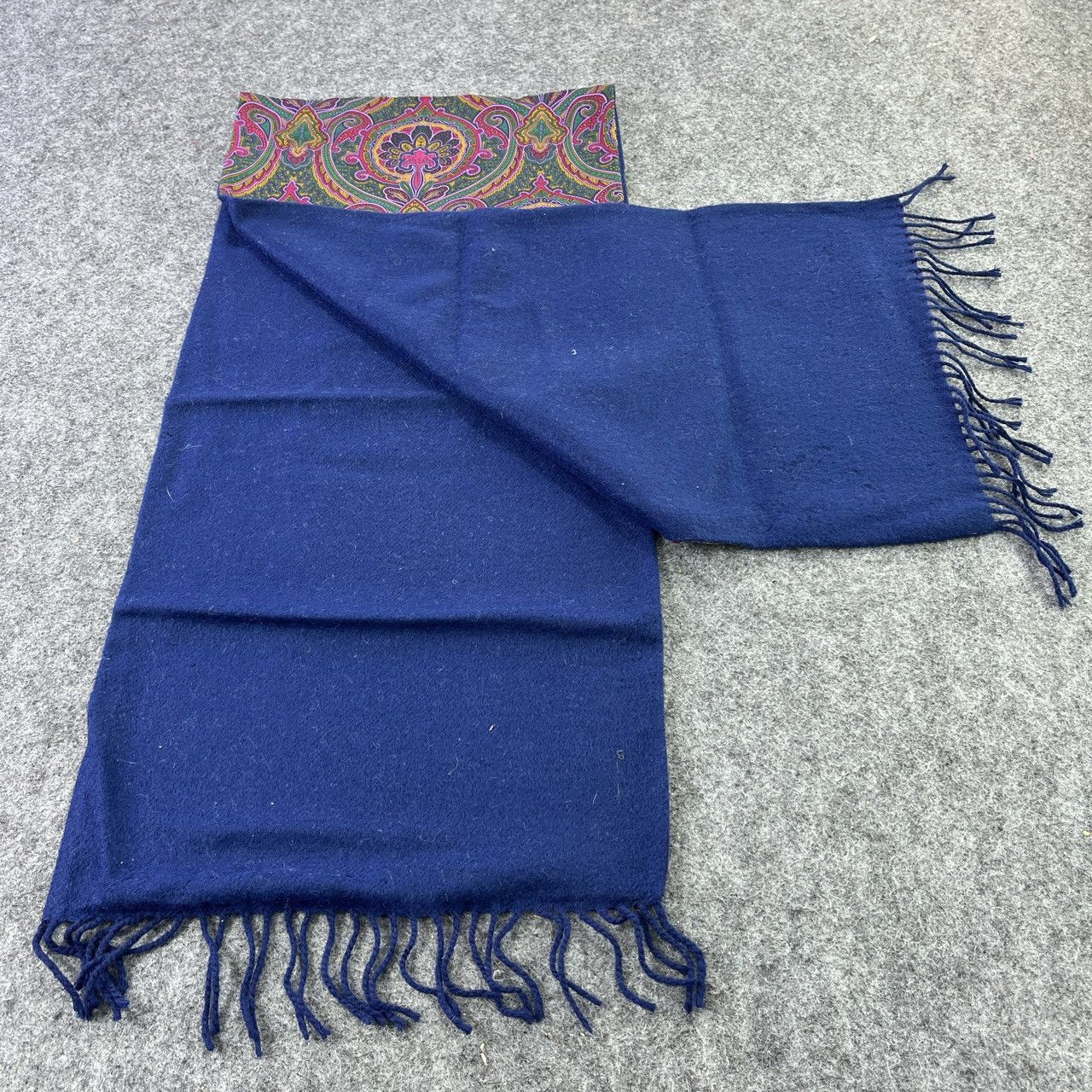 Pierre Balmain Pierre Balmain Silk Paisley Scarf / Muffler - T091 Size ONE SIZE - 3 Thumbnail