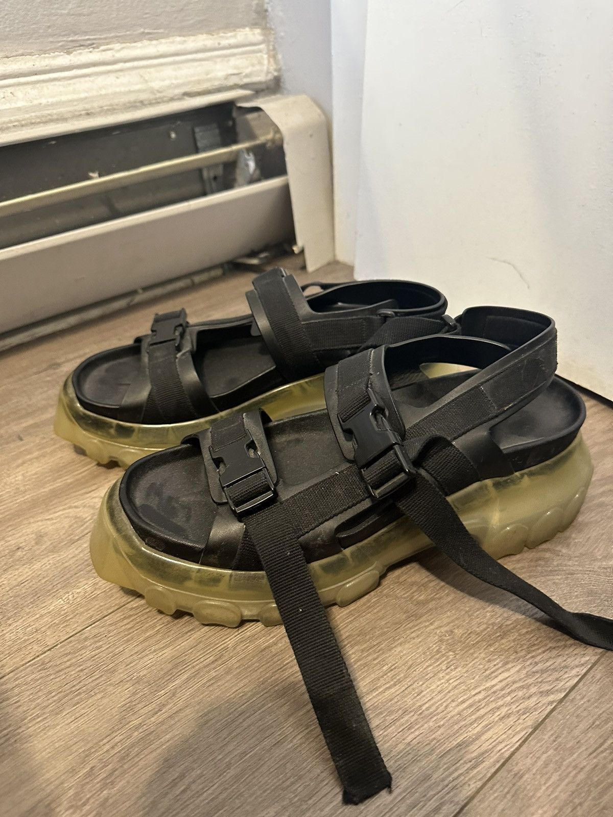 Rick Owens Rick owens tractor sandals | Grailed