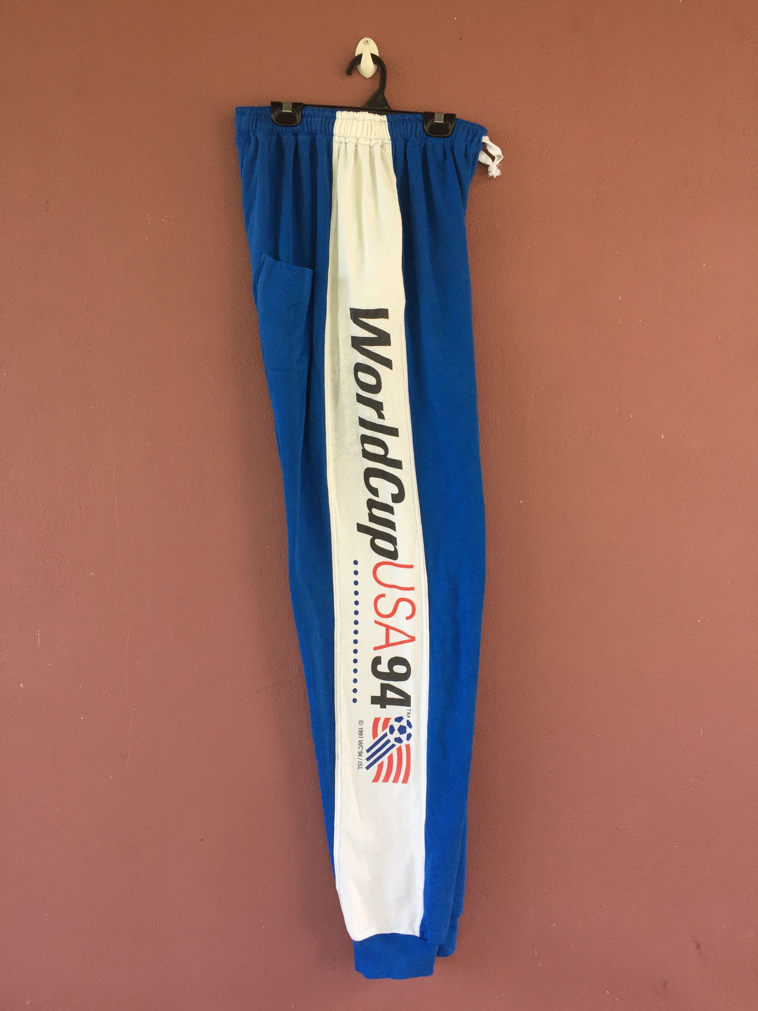 Vintage World Cup Usa 94 Sweatpants Size US 28 / EU 44 - 3 Thumbnail