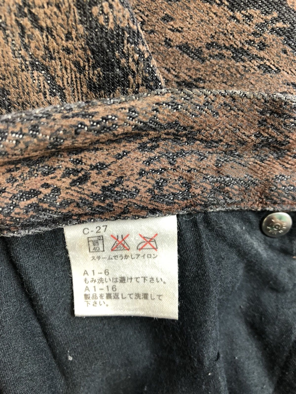 If Six Was Nine Enys Homme Flared jeans Distressed Size US 29 - 9 Thumbnail