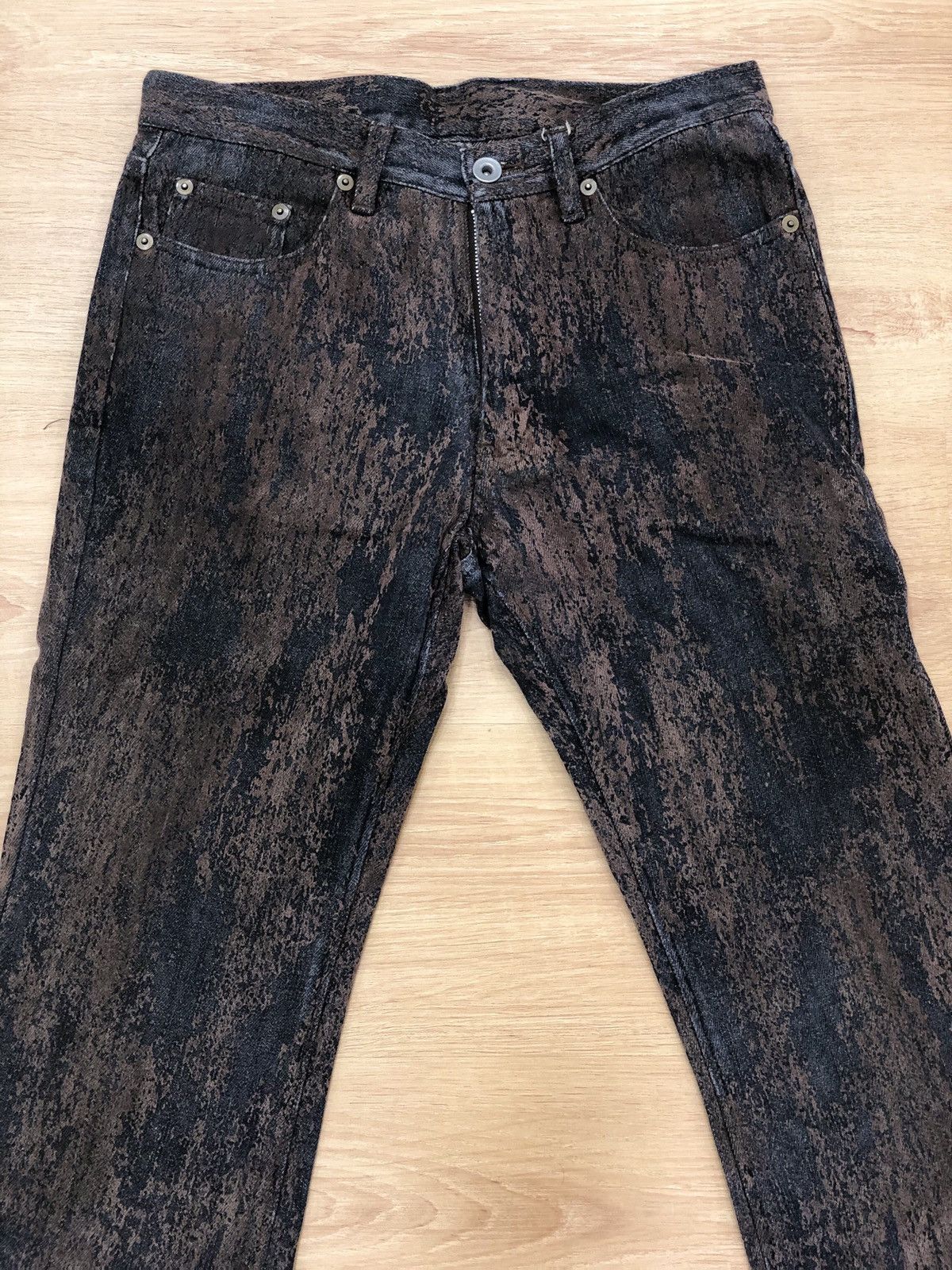 If Six Was Nine Enys Homme Flared jeans Distressed Size US 29 - 3 Thumbnail
