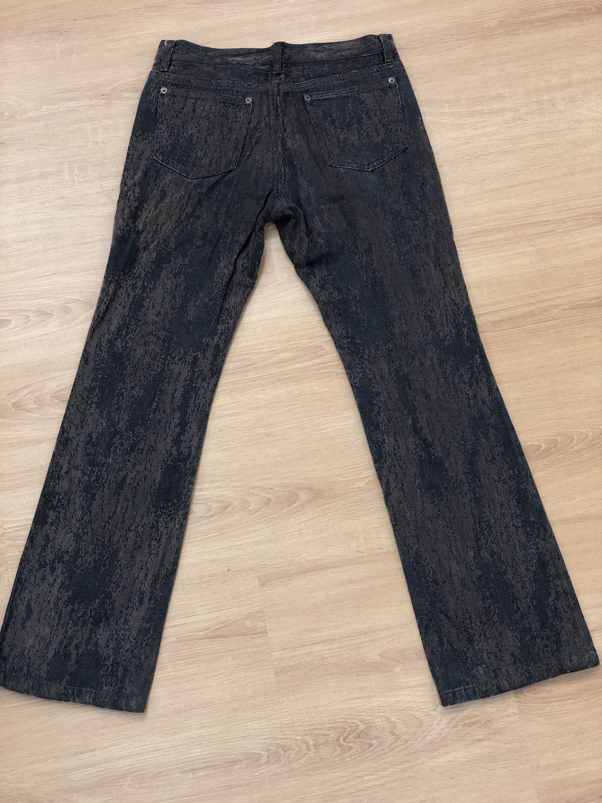 If Six Was Nine Enys Homme Flared jeans Distressed Size US 29 - 2 Thumbnail