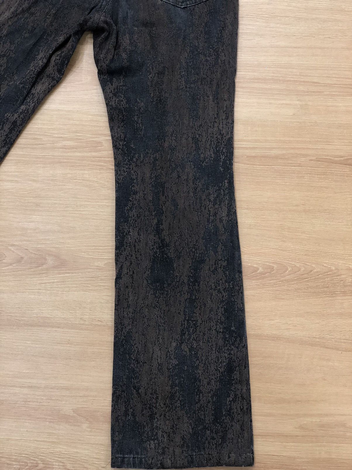 If Six Was Nine Enys Homme Flared jeans Distressed Size US 29 - 8 Thumbnail