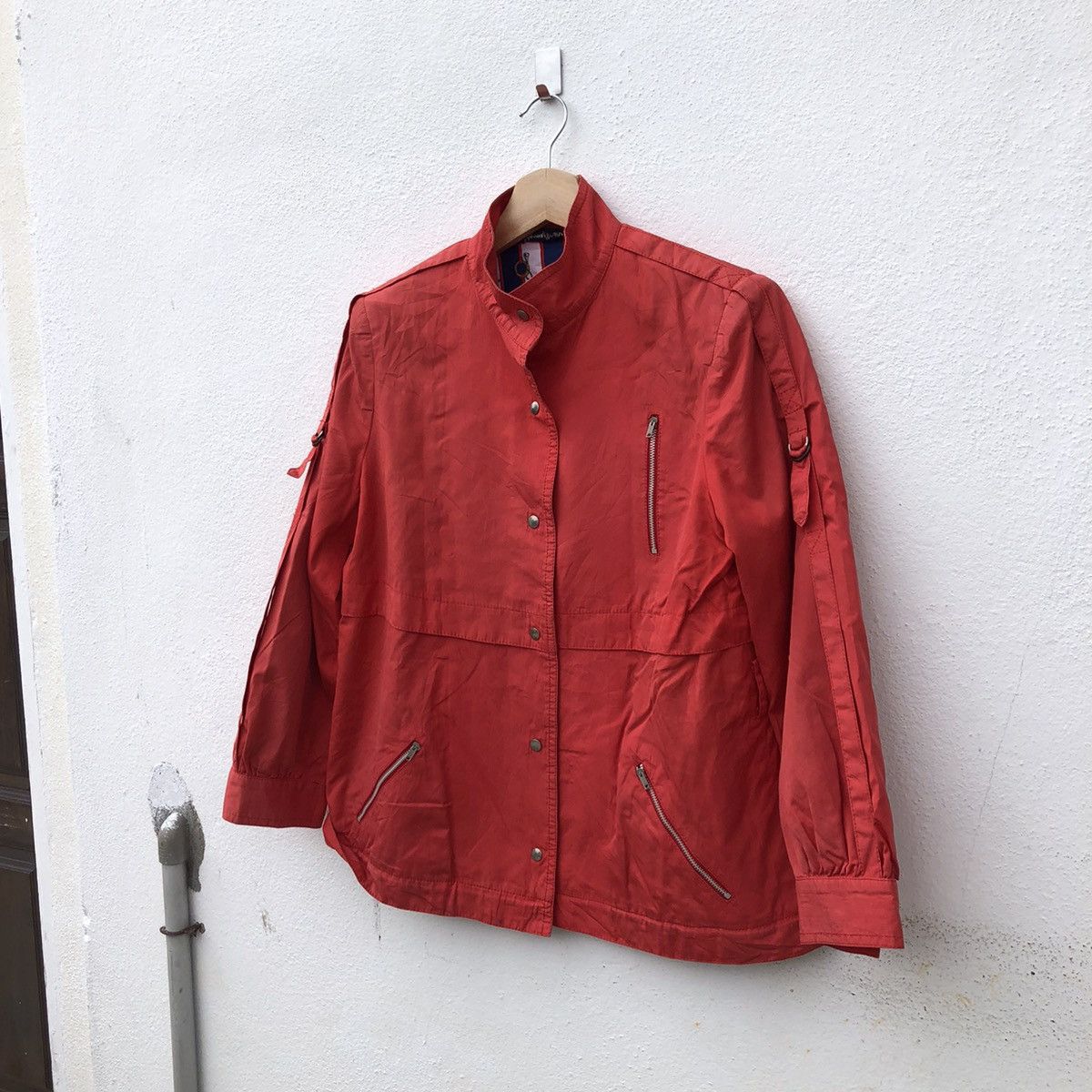 Japanese Brand VINTAGE PLAZZAJIRENZE ZIPPER JACKET RARE DESIGN LINING Size US M / EU 48-50 / 2 - 3 Thumbnail