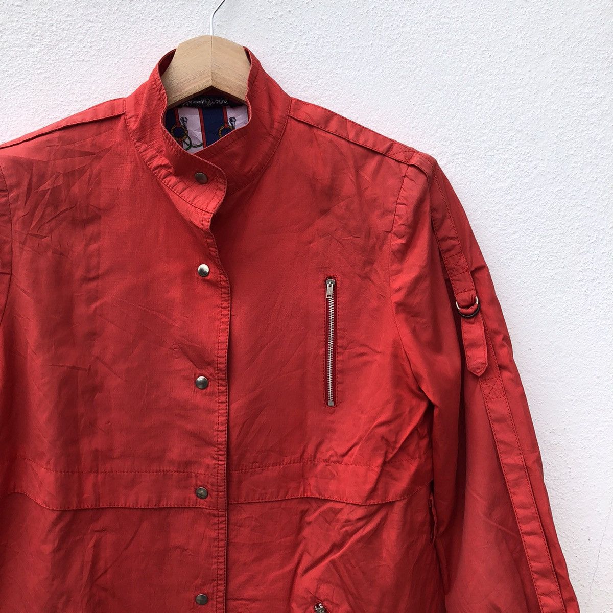 Japanese Brand VINTAGE PLAZZAJIRENZE ZIPPER JACKET RARE DESIGN LINING Size US M / EU 48-50 / 2 - 4 Thumbnail