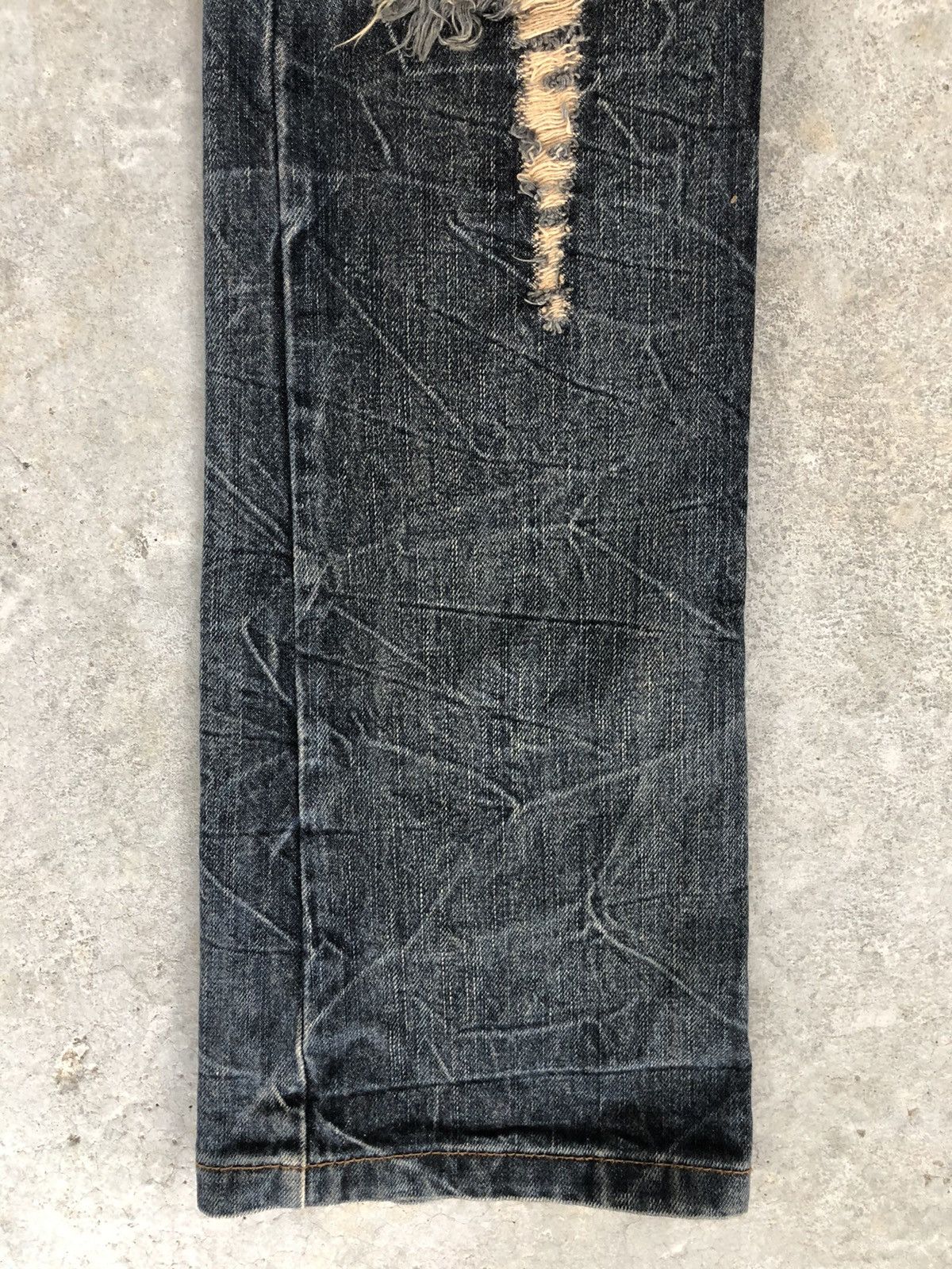 If Six Was Nine Diviner Flared Jeans Distressed Jeans Paint Splatter Size US 30 / EU 46 - 6 Thumbnail