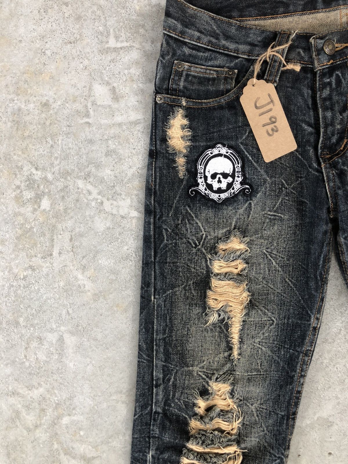 If Six Was Nine Diviner Flared Jeans Distressed Jeans Paint Splatter Size US 30 / EU 46 - 4 Thumbnail