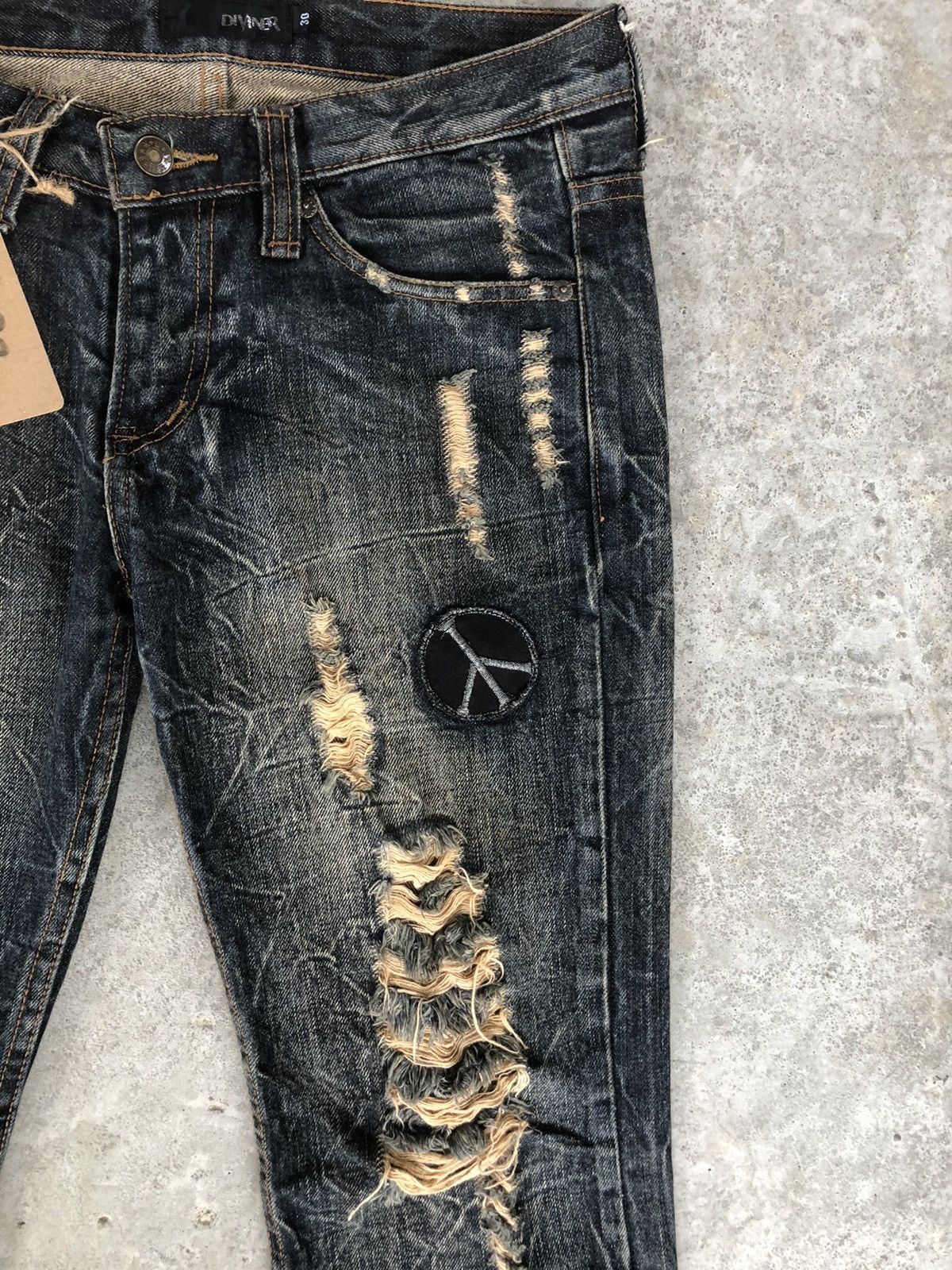 If Six Was Nine Diviner Flared Jeans Distressed Jeans Paint Splatter Size US 30 / EU 46 - 5 Thumbnail