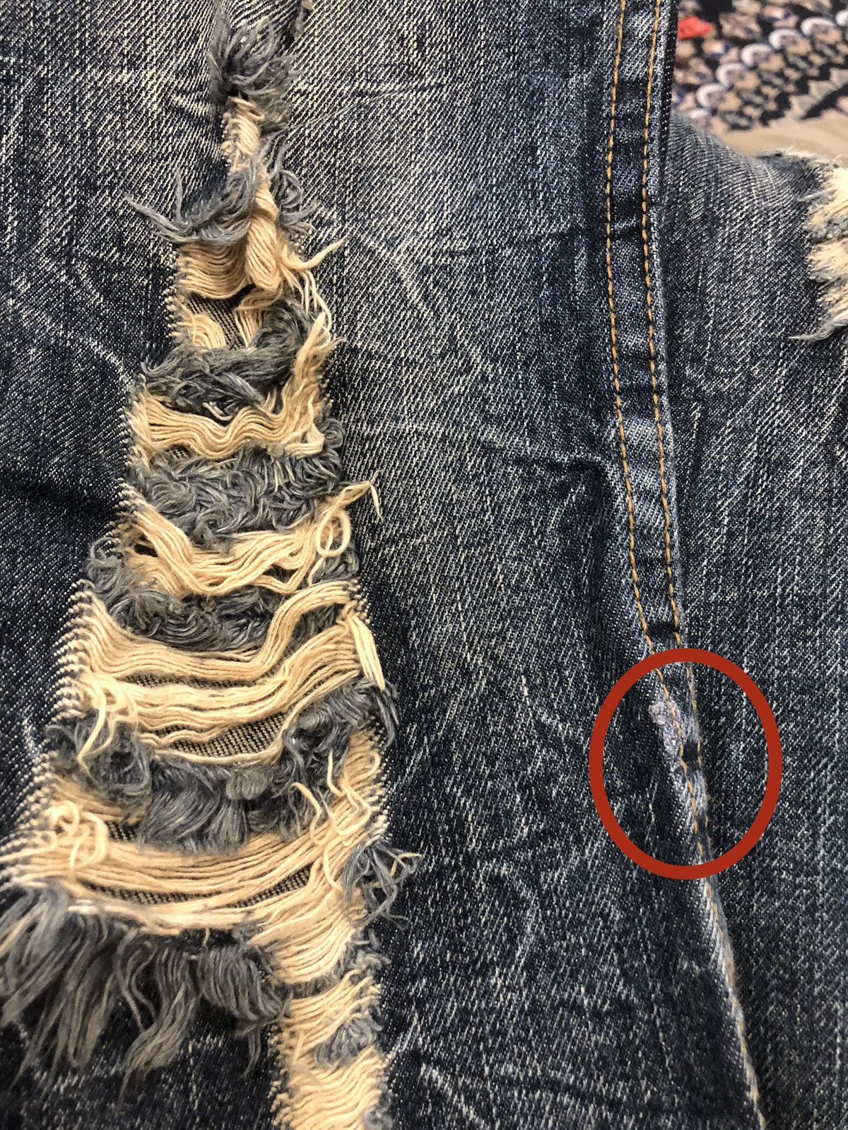 If Six Was Nine Diviner Flared Jeans Distressed Jeans Paint Splatter Size US 30 / EU 46 - 19 Thumbnail