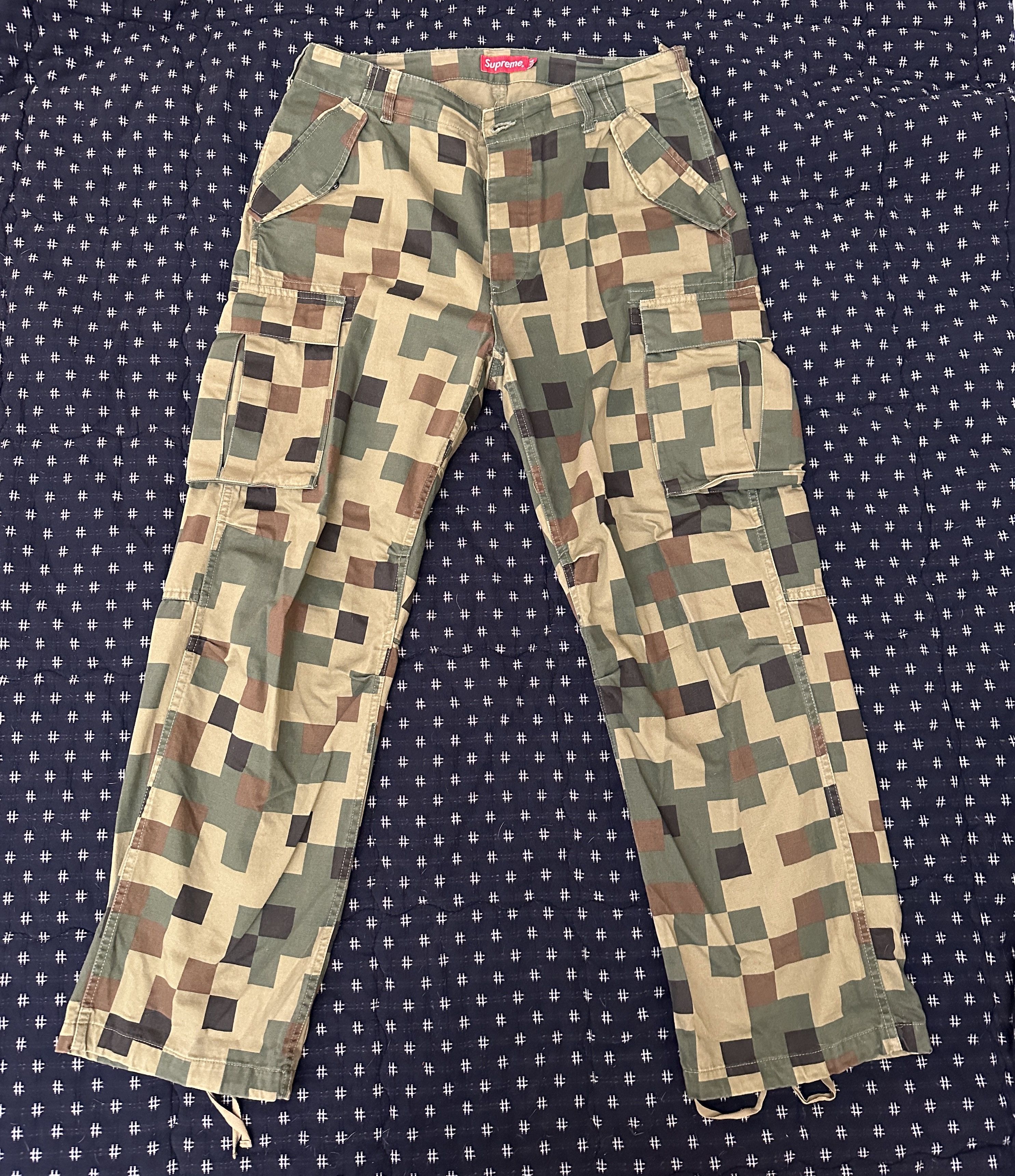 Supreme Supreme FW20 Dual-Tex LATPAT Olive Digi Camo Cargo