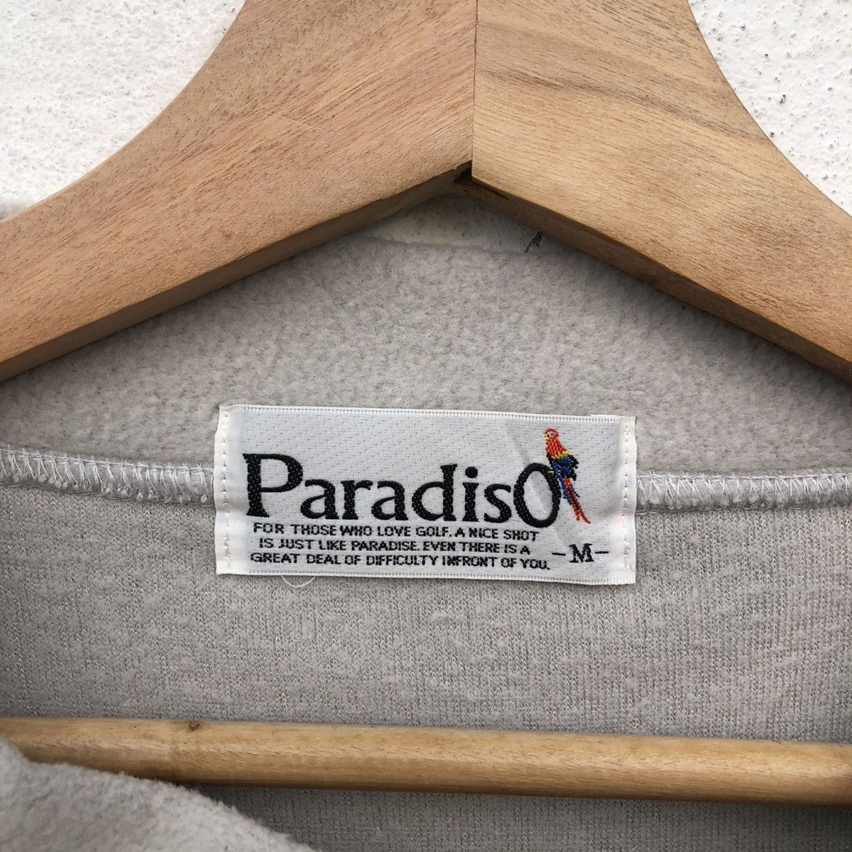 Japanese Brand VINTAGE PARADISO SWEATSHIRT BIG LOGO Size US M / EU 48-50 / 2 - 8 Thumbnail