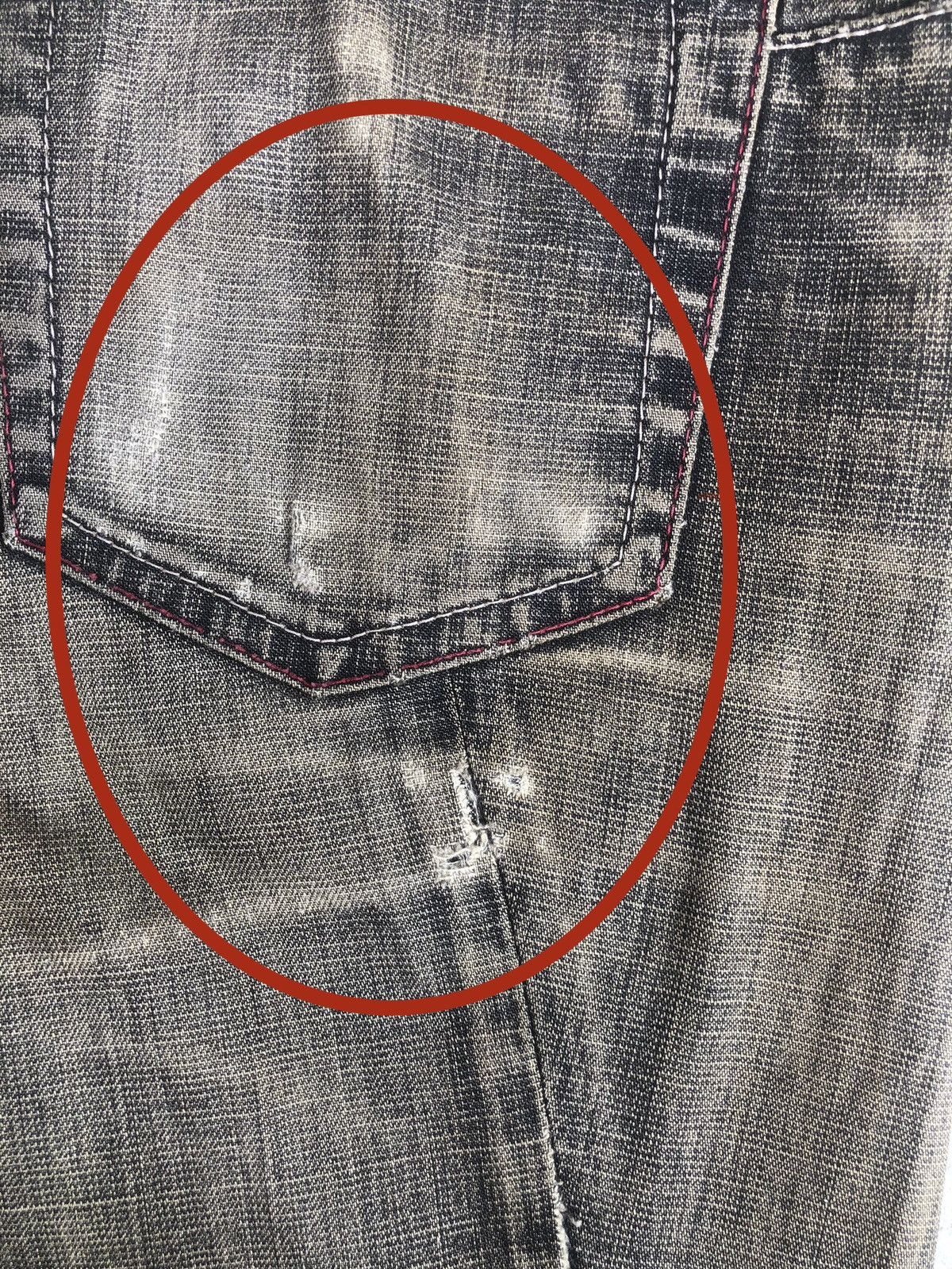 Marithe + Francois Girbaud Vintage Marithe Francois Girbaud Flared Jeans Distressed Size US 30 / EU 46 - 16 Thumbnail