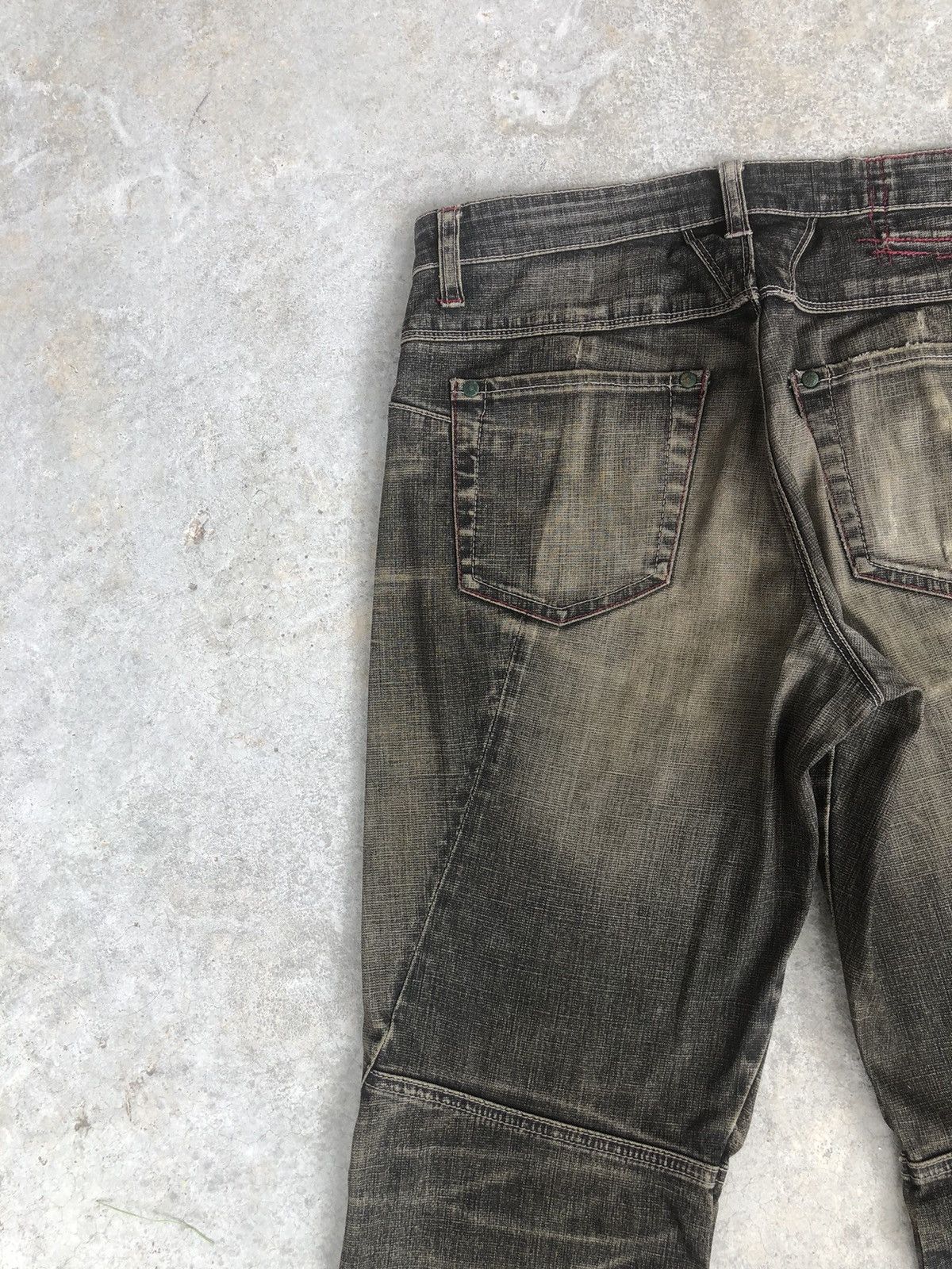 Marithe + Francois Girbaud Vintage Marithe Francois Girbaud Flared Jeans Distressed Size US 30 / EU 46 - 9 Thumbnail